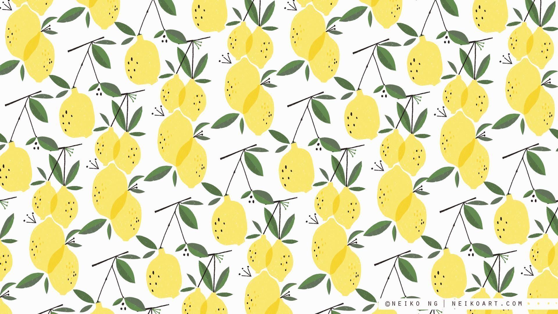 Cute Yellow Aesthetic Computer Wallpapers Top Free Cute Yellow