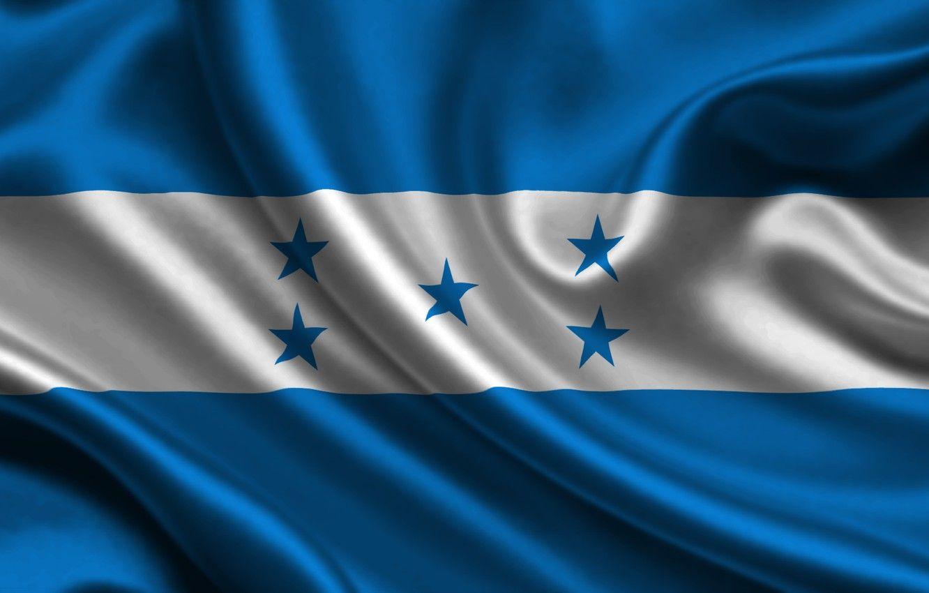 1332x850 Wallpaper Flag, Texture, Flag, Honduras, Of The Republic Of