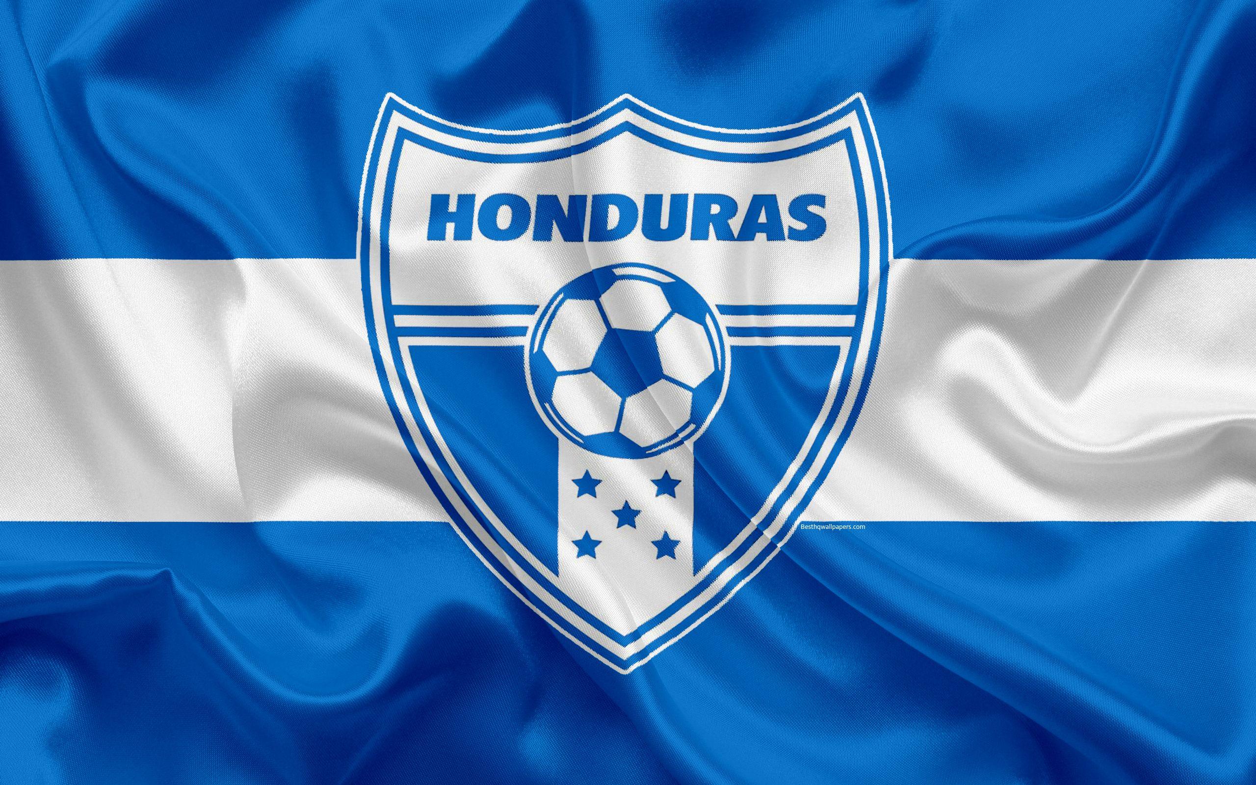2560x1600 Download wallpaper Honduras national football team, logo, emblem
