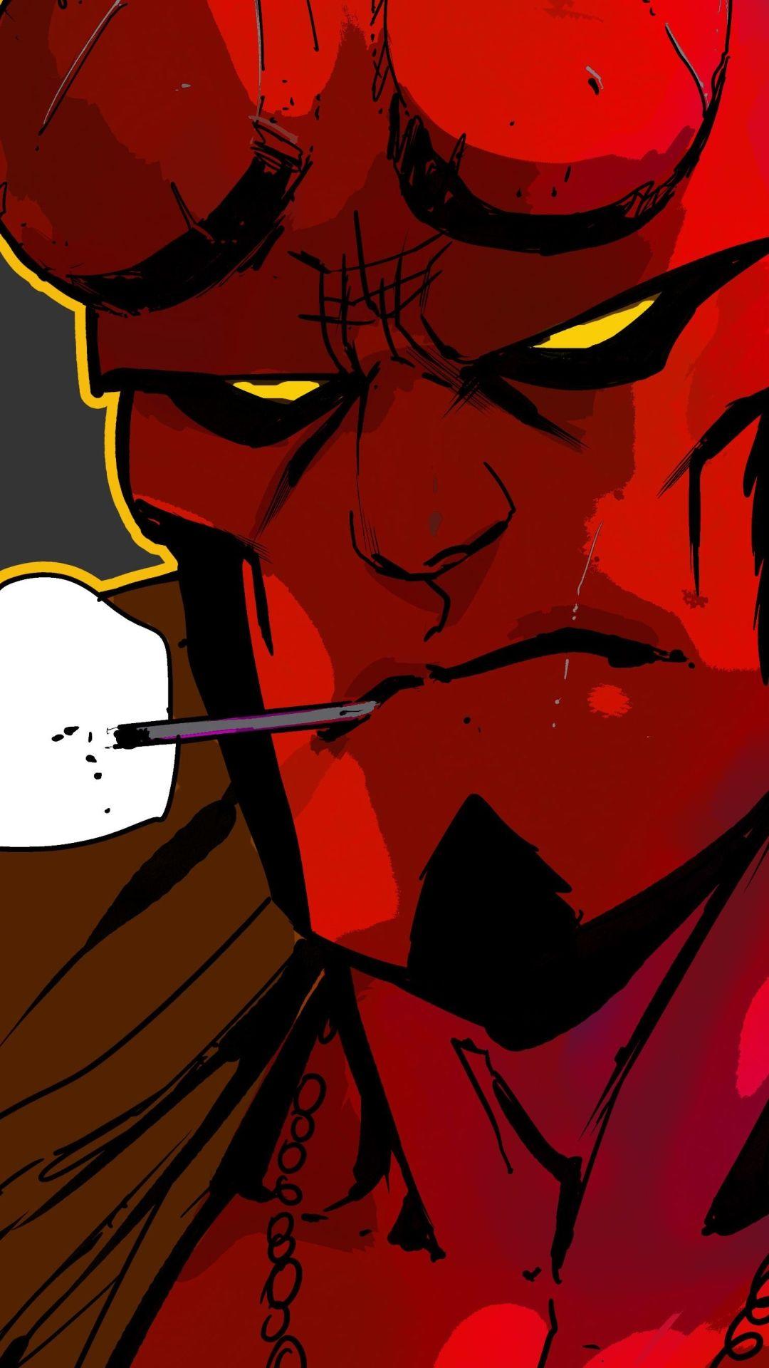 1080x1920 Hellboy Apple IPhone 7 (750x1334) Wallpaper