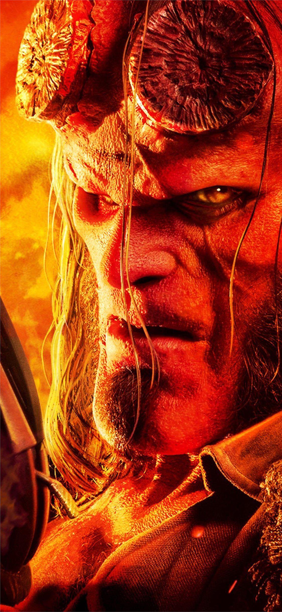 1125x2436 hellboy 4k 2019 new iPhone Wallpaper Free Download
