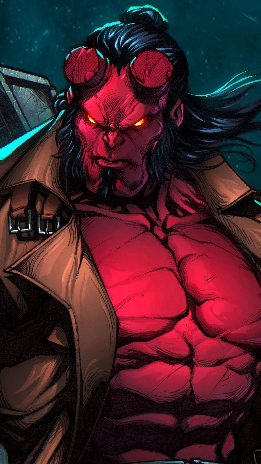 1080x1920 Hellboy 2019 Comics Art 4K Wallpaper