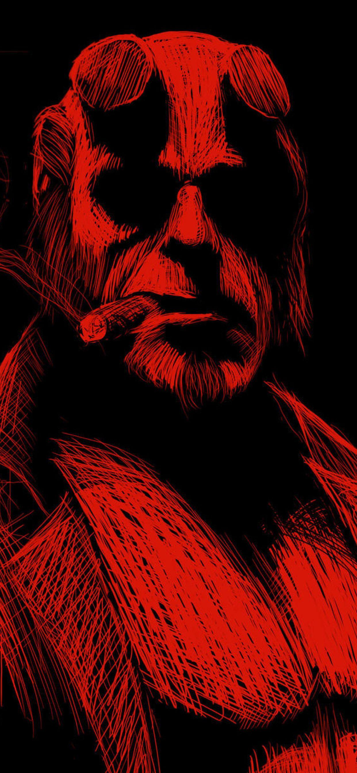 1242x2688 Hellboy Artwork iPhone XS MAX Wallpaper, HD Superheroes