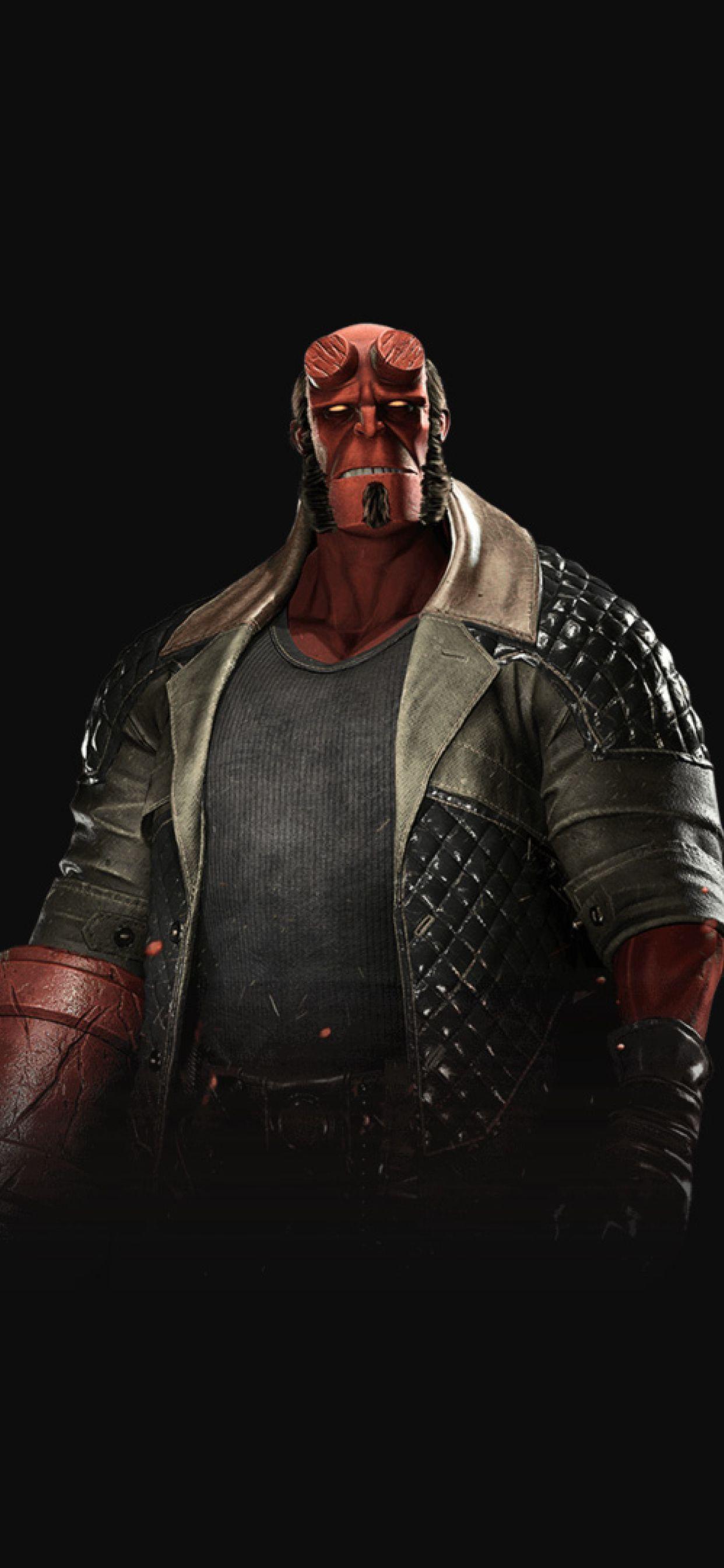 1242x2688 Injustice 2 Hellboy iPhone XS MAX Wallpaper, HD Games 4K