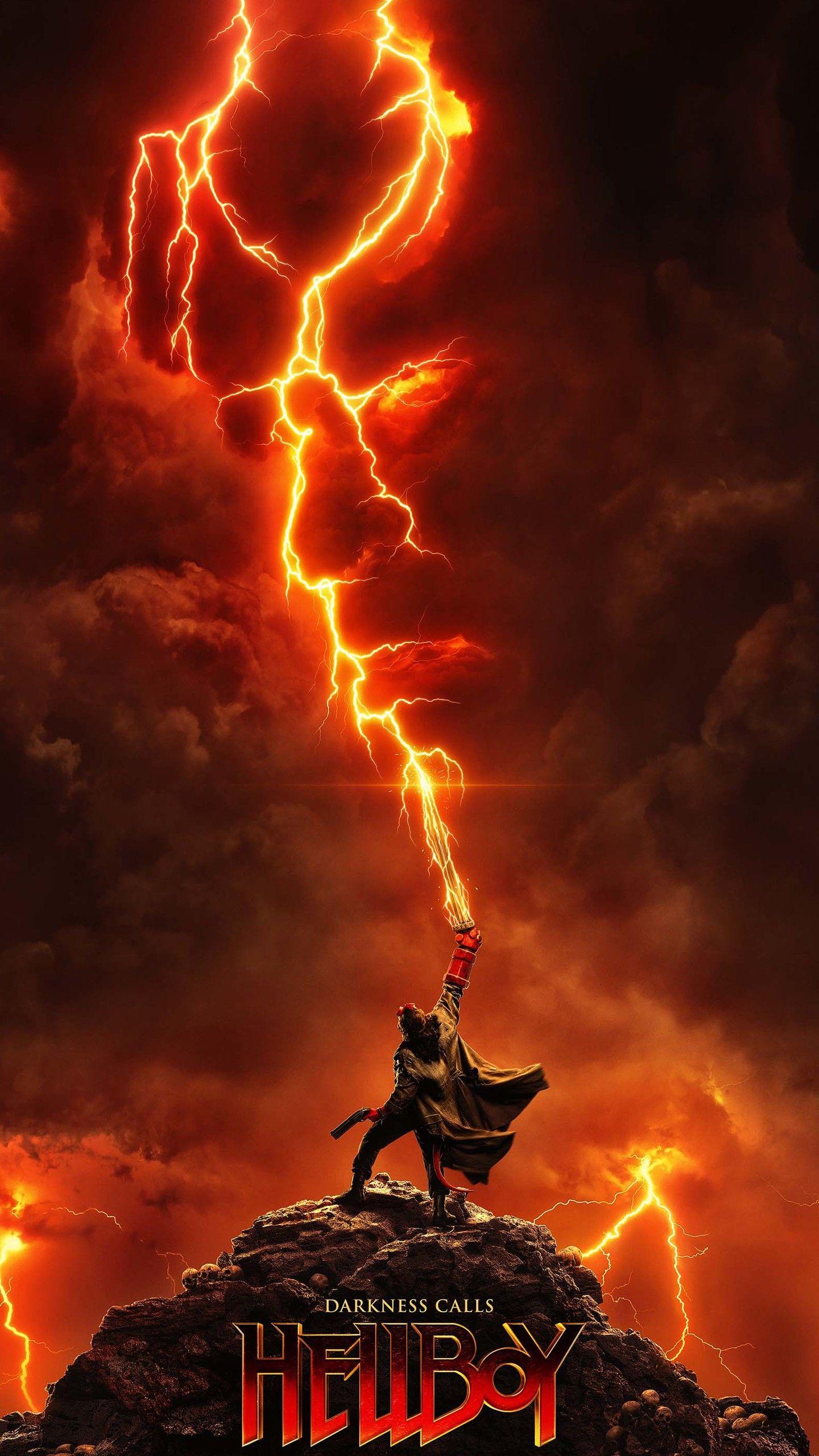 1440x2560 Hellboy 2019 Wallpaper