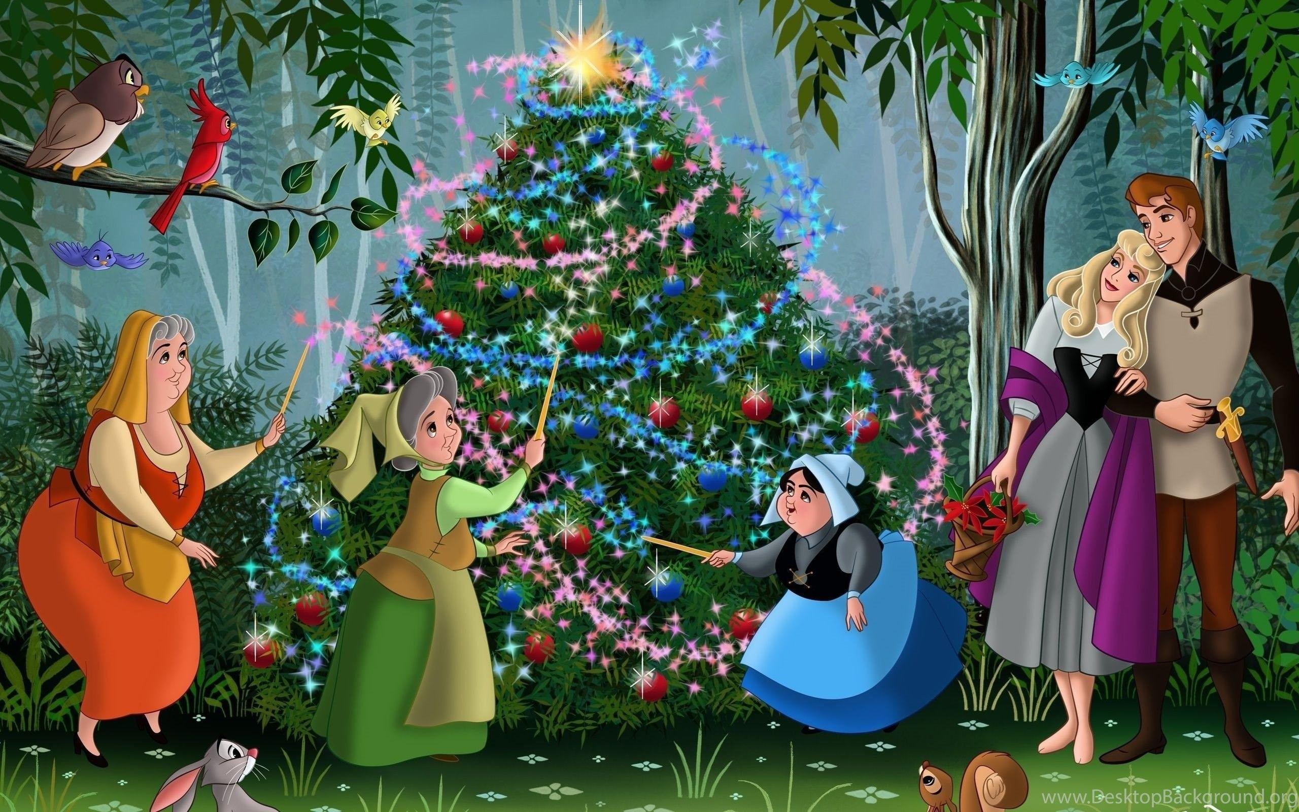 2560x1600 Desktop Wallpaper Christmas Disney