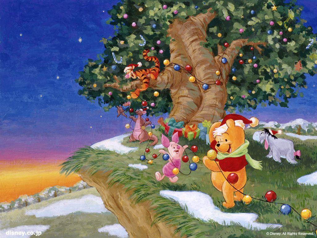 1024x768 Disney Christmas Wallpaper Desktop