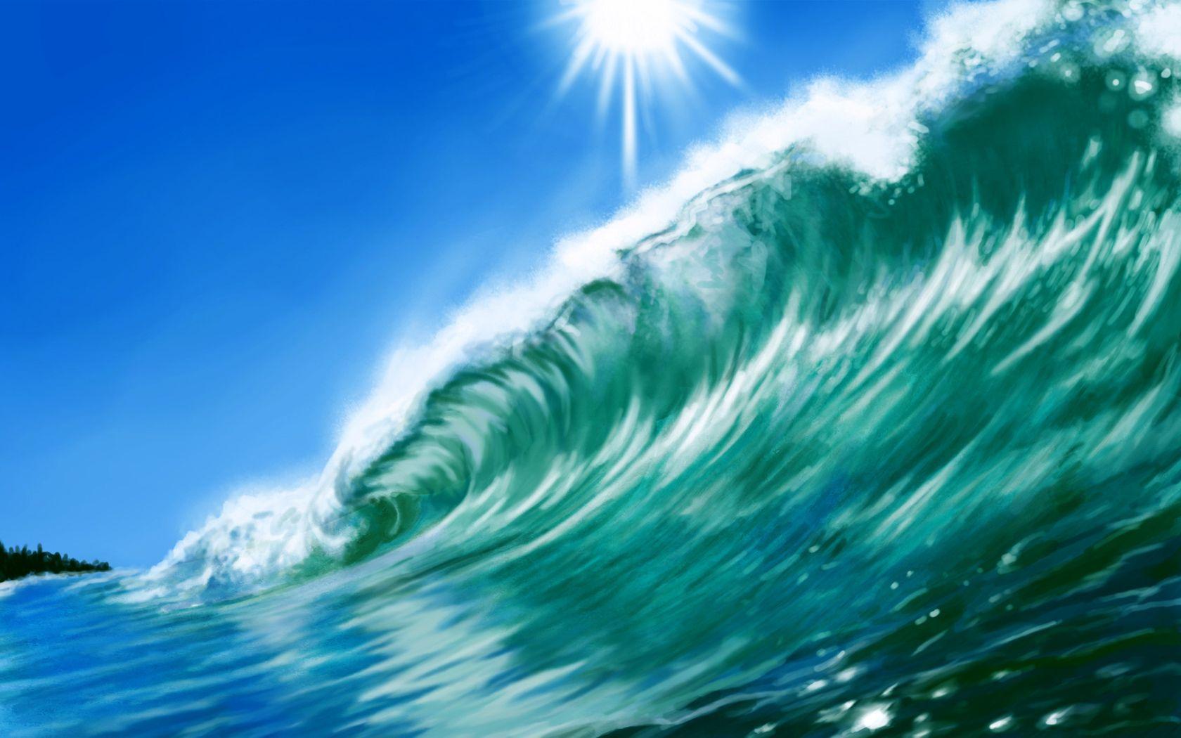 Wave Art Wallpapers - Top Free Wave Art Backgrounds - WallpaperAccess