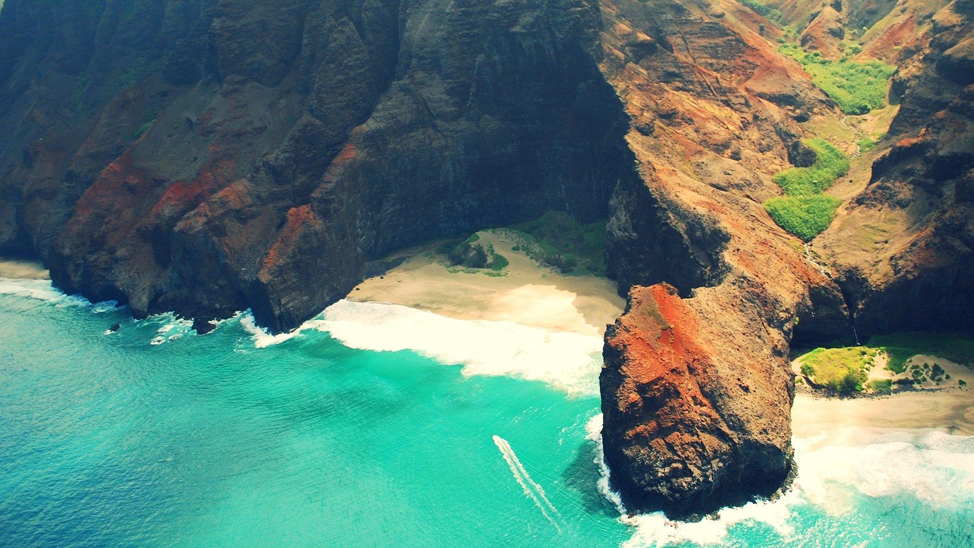1920x1080 Inspirational Hawaii Beach Wallpaper Desktop. The Most Beautiful