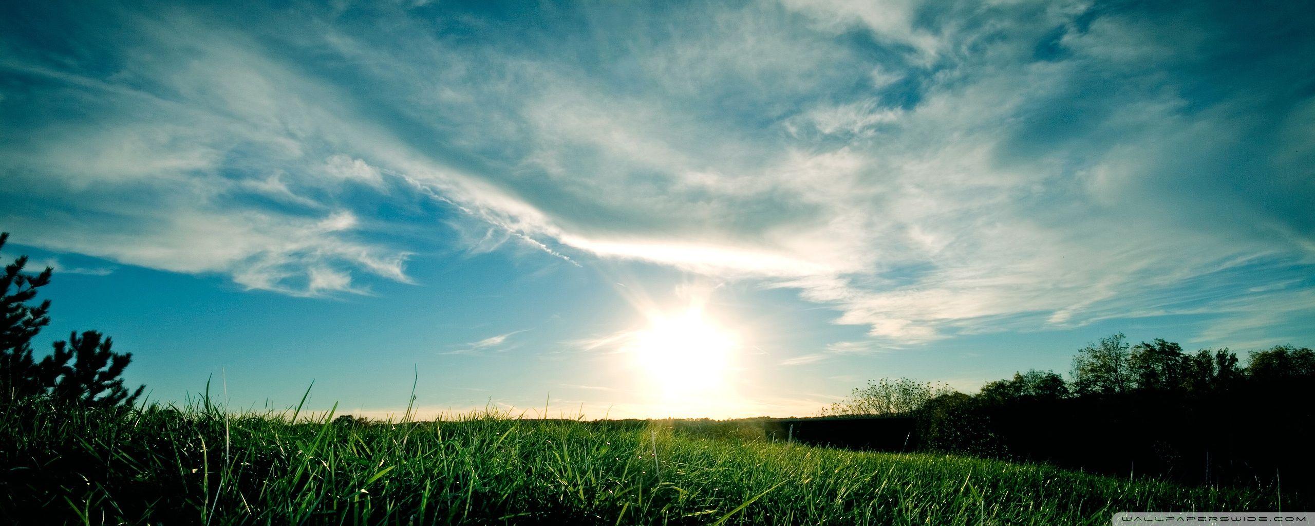 2560x1024 Sunny Day wallpaperx1024
