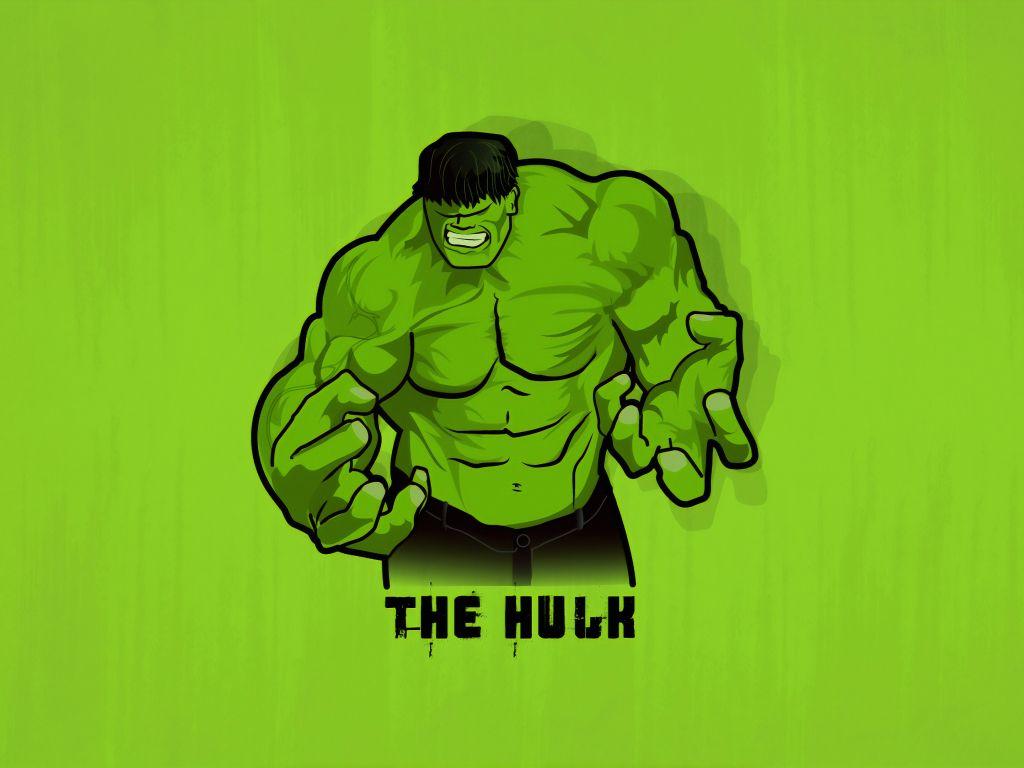 1024x768 Ultra HD Hulk 4k