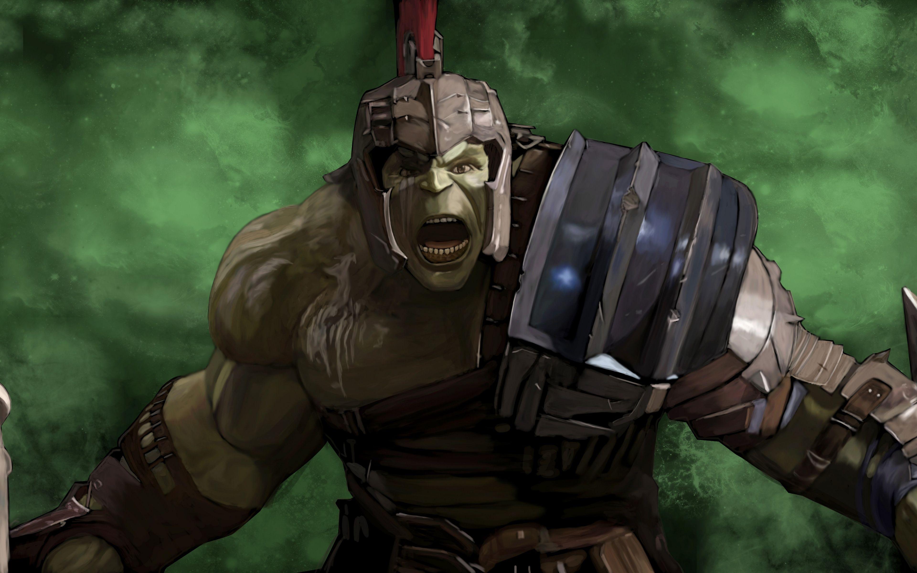 3840x2400 Download 3840x2400 wallpaper hulk, gladiator, superhero, artwork