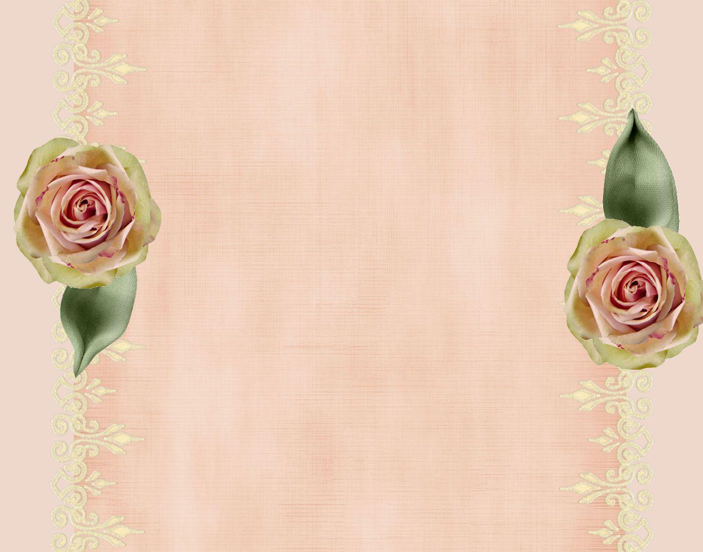 1400x1100 Elegant Roses Background For PowerPoint PPT Templates