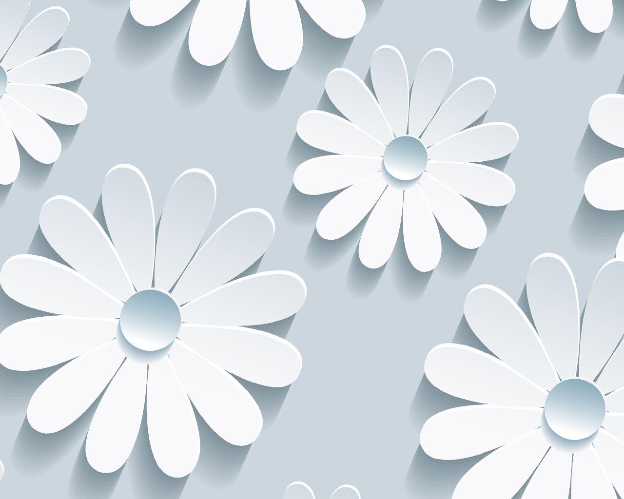 1280x1024 Floral Background Background for Free PowerPoint