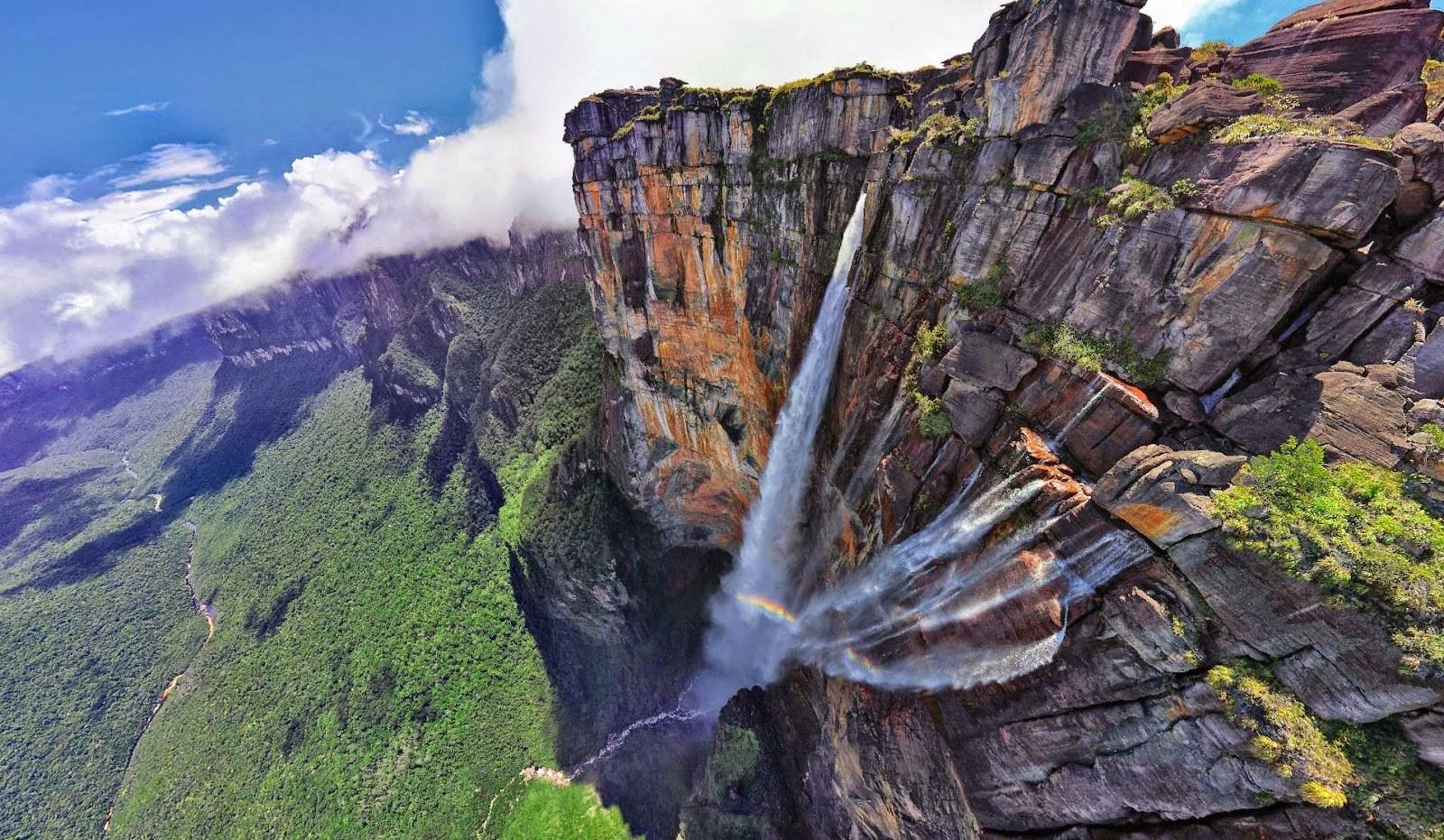 1600x931 Angel Falls Venezuela Wallpaper