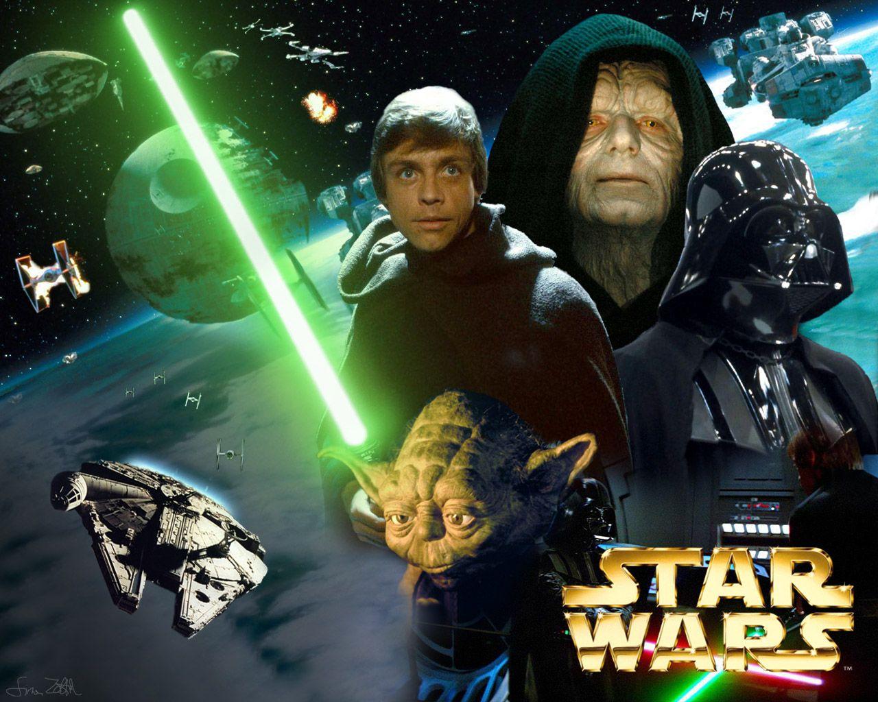 1280x1024 Classic Trilogy Skywalker Wallpaper