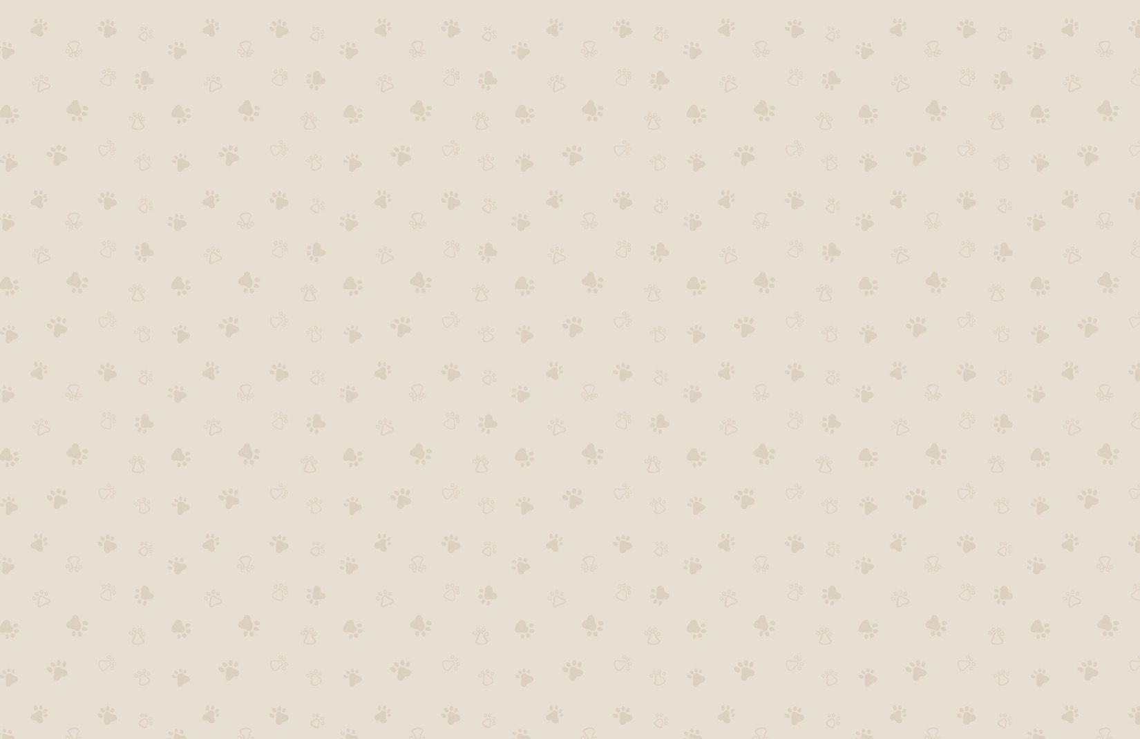 1650x1070 Neutral Dog Paw Print Pattern Wallpaper Mural