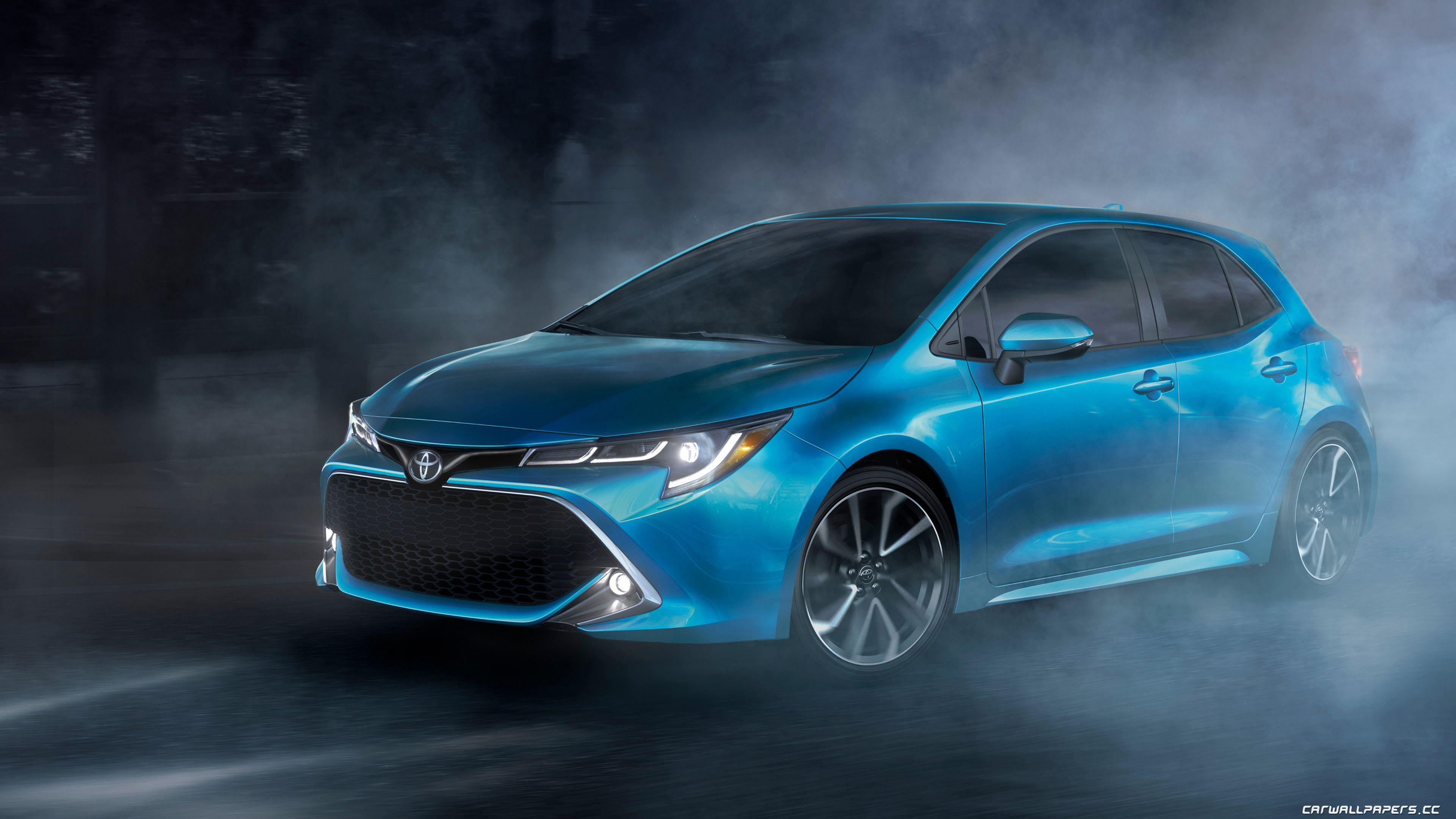 3840x2160 Cars Desktop Wallpaper Toyota Corolla XSE Hatchback US Spec