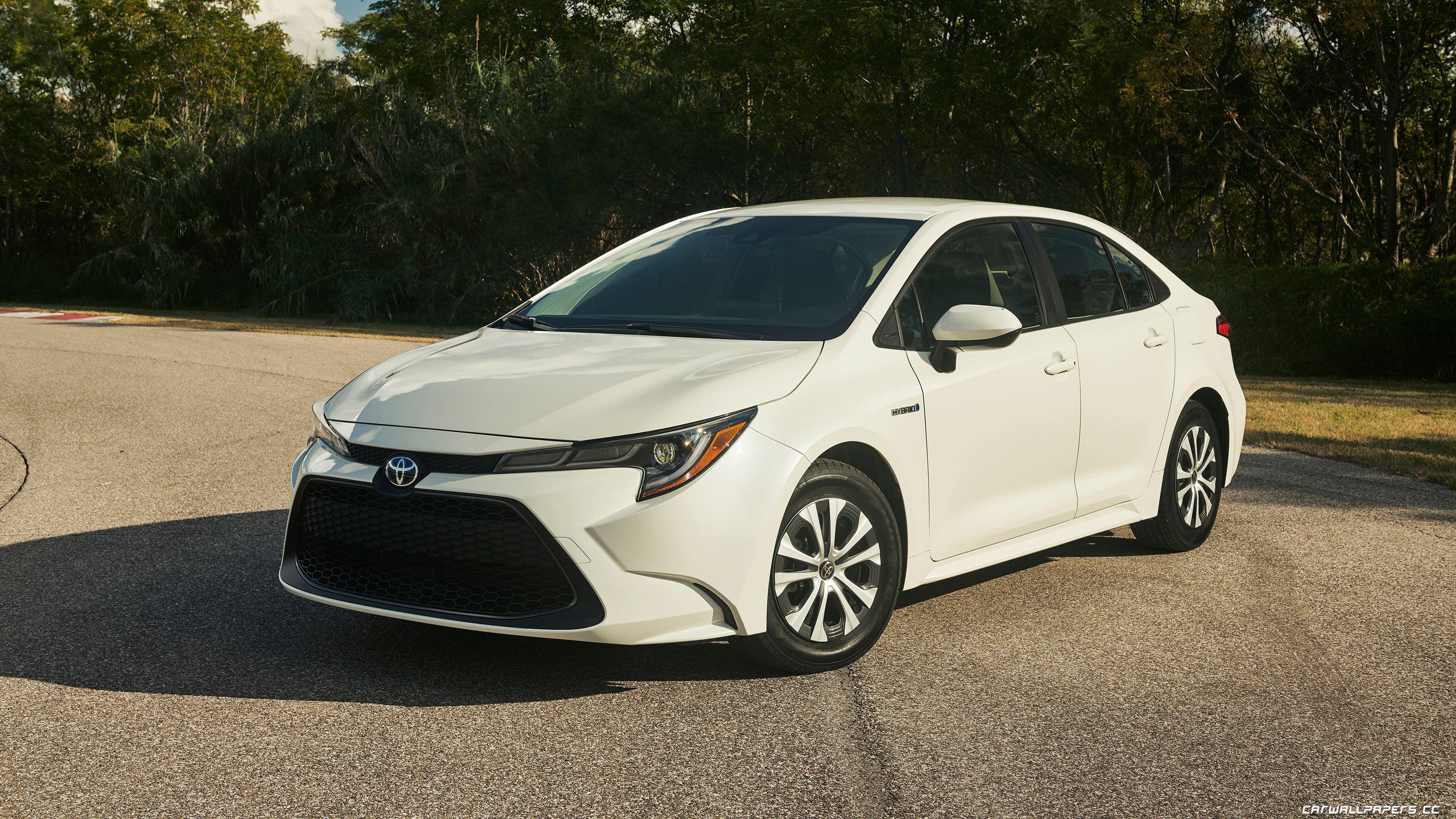 3840x2160 Cars Desktop Wallpaper Toyota Corolla LE Hybrid Sedan US Spec