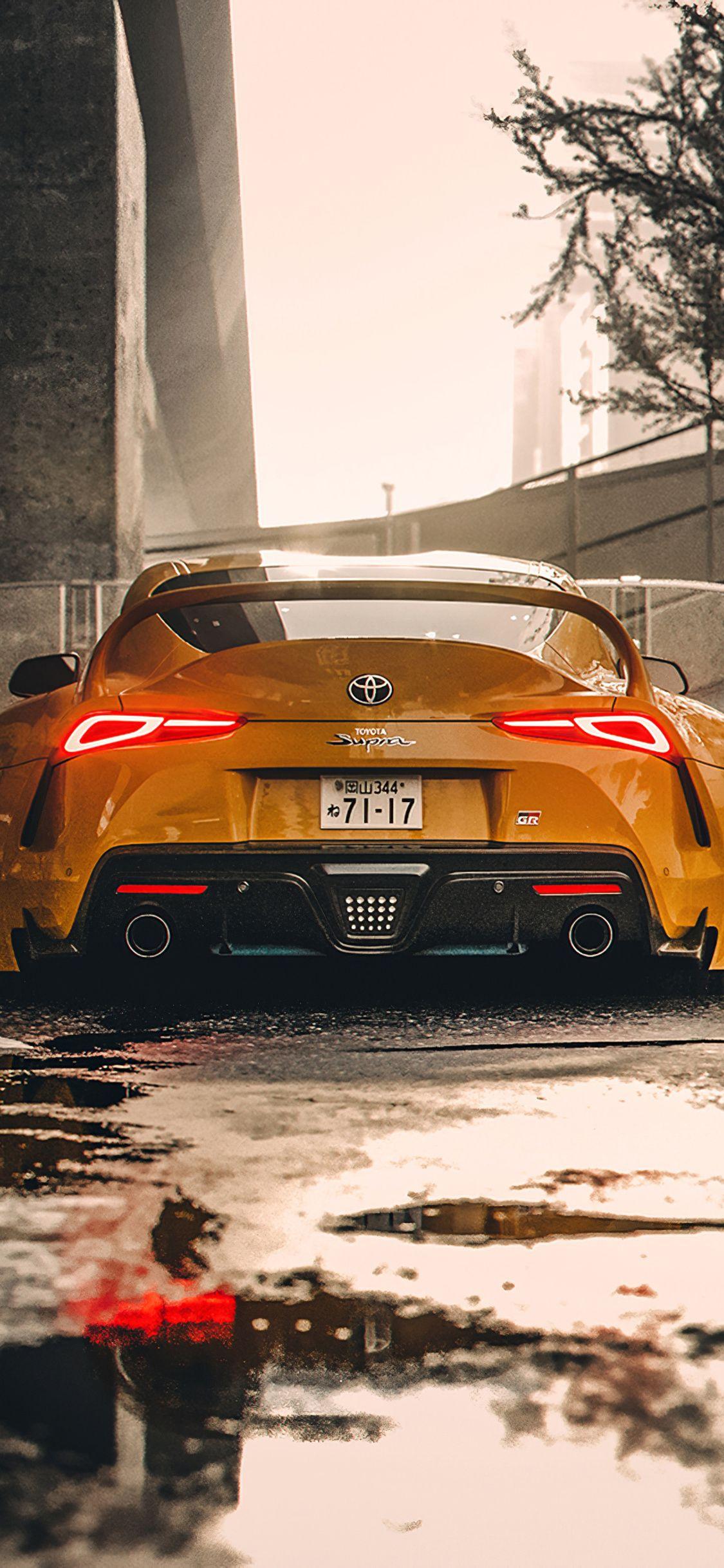 1125x2436 Toyota Supra Modified 4k iPhone XS, iPhone iPhone X HD