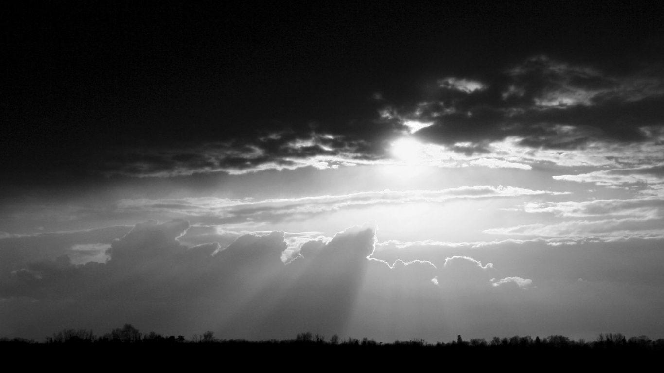1366x768 Dark Skies Desktop Background