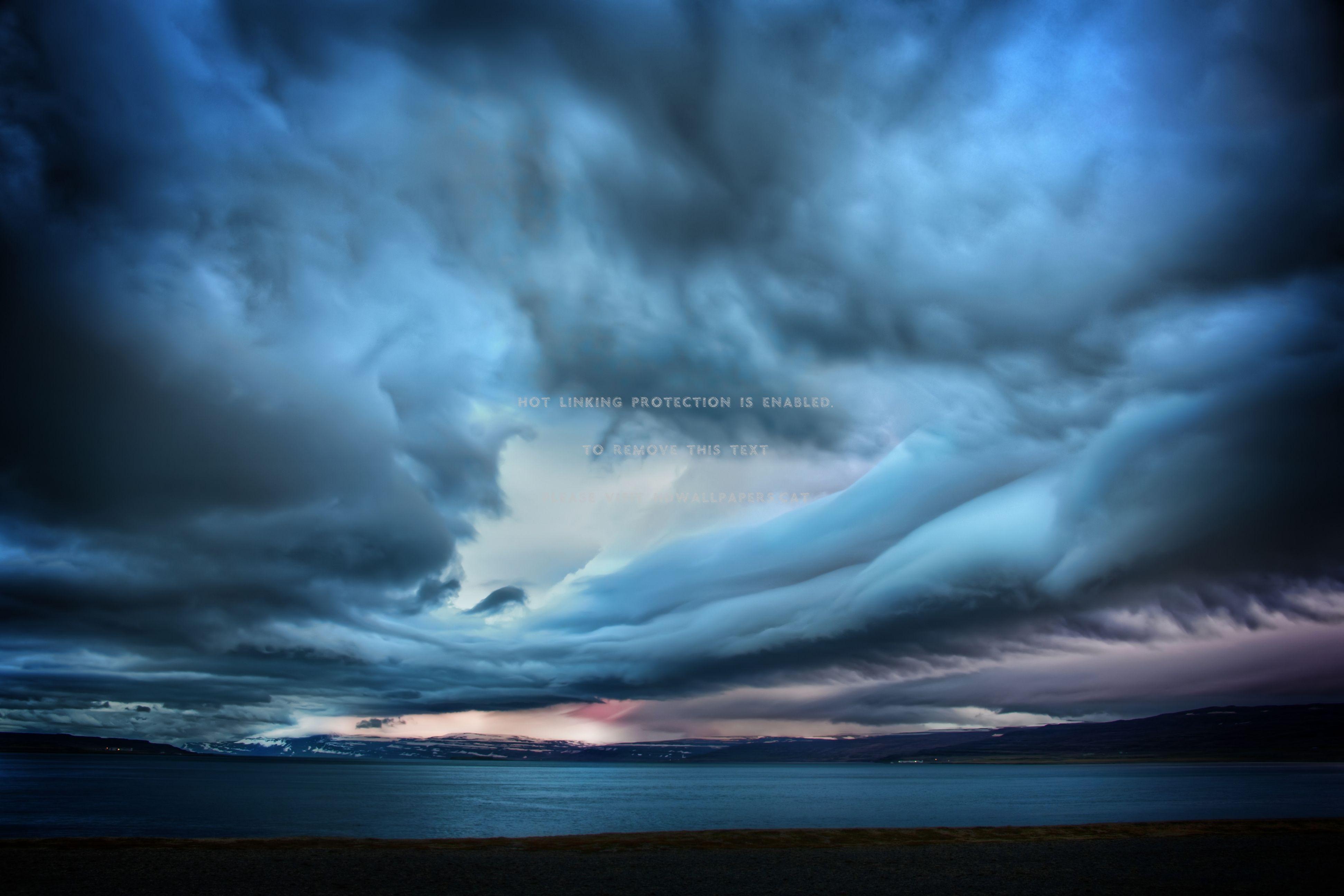 3888x2592 stormy skies blue dark beauty nature sky