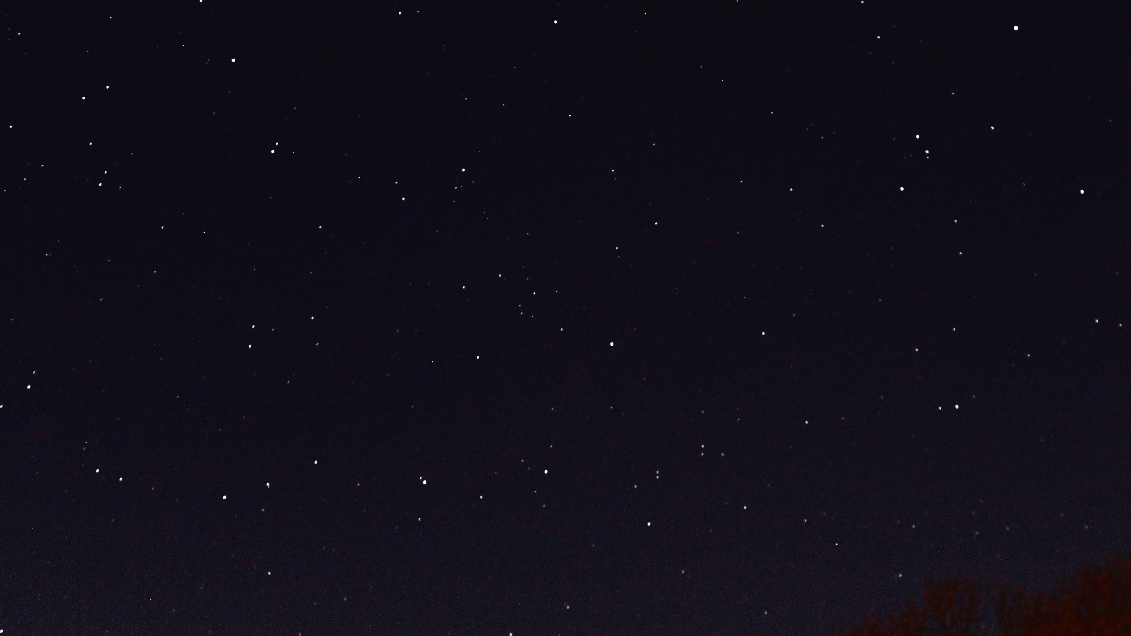 3840x2160 wallpaper for desktop, laptop. night sky dark star lights