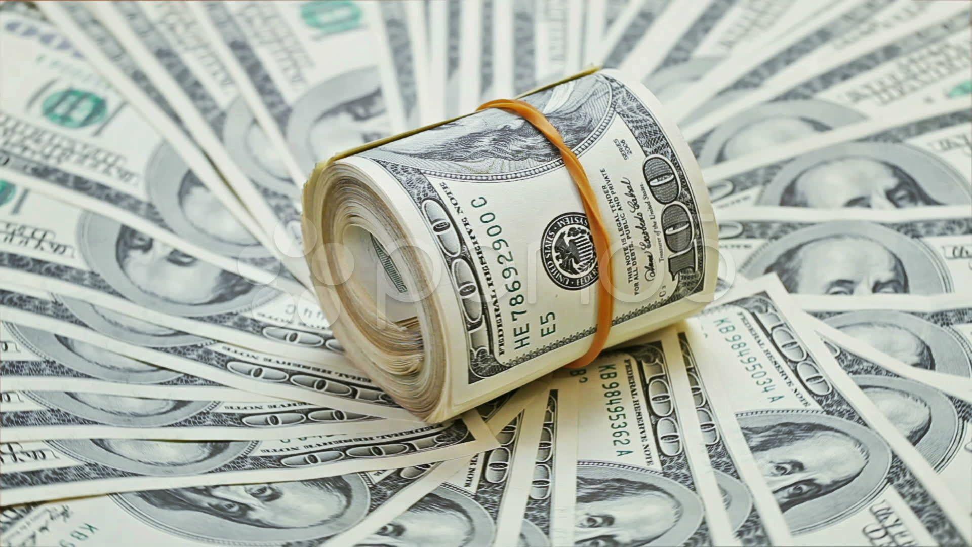 1920x1080 Stacks of Money Background