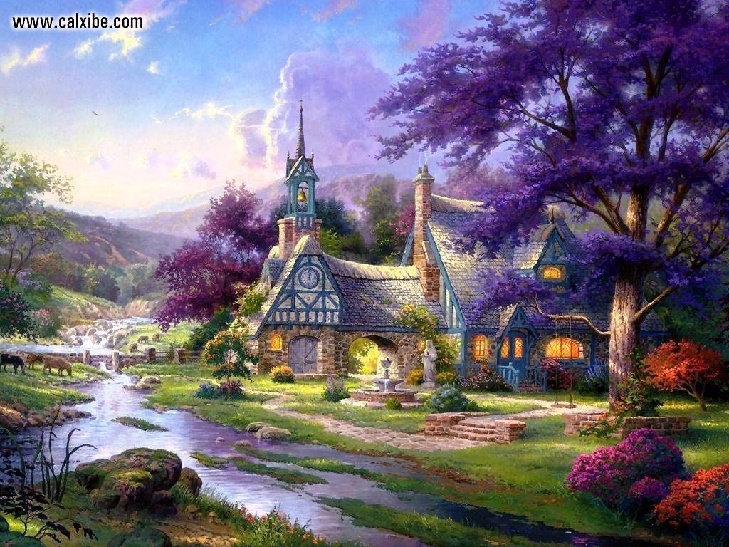 Thomas Kinkade Wallpapers - Top Free Thomas Kinkade Backgrounds