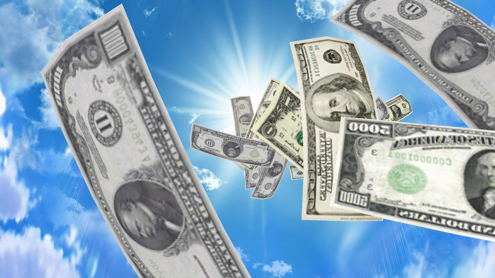 1600x900 Blue Money Wallpaper. Money Wallpaper