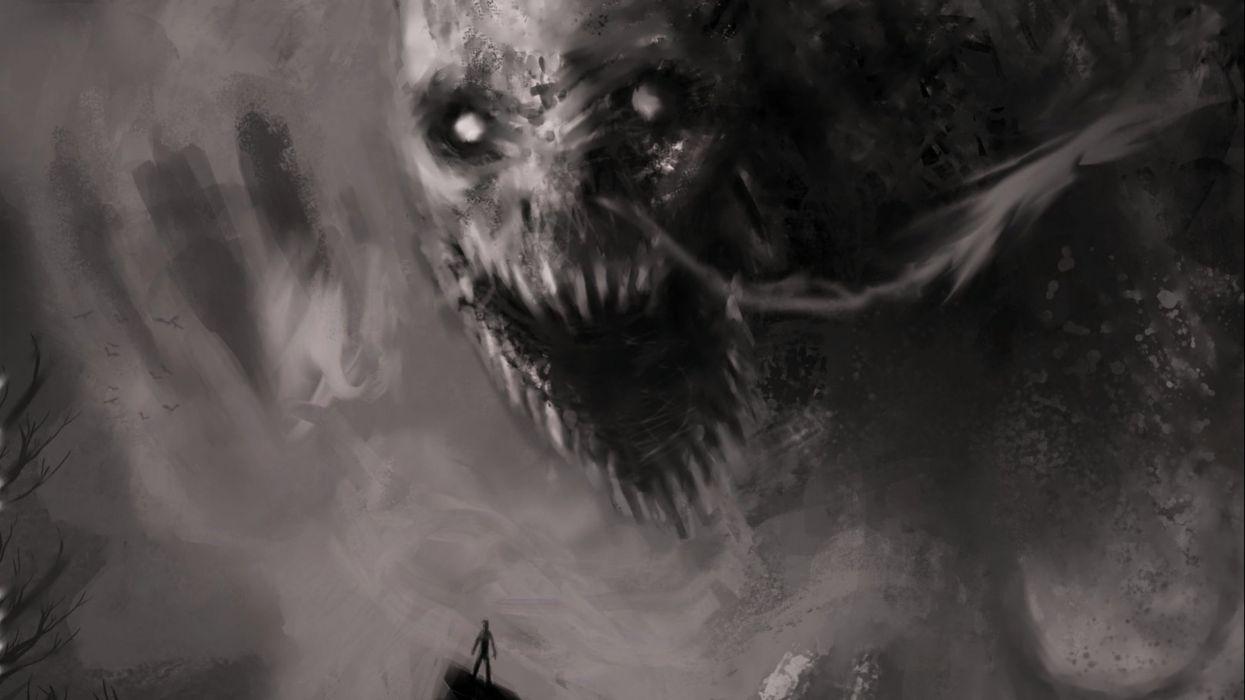 1245x700 Dark demon fantasy evil art artwork wallpaperx1440