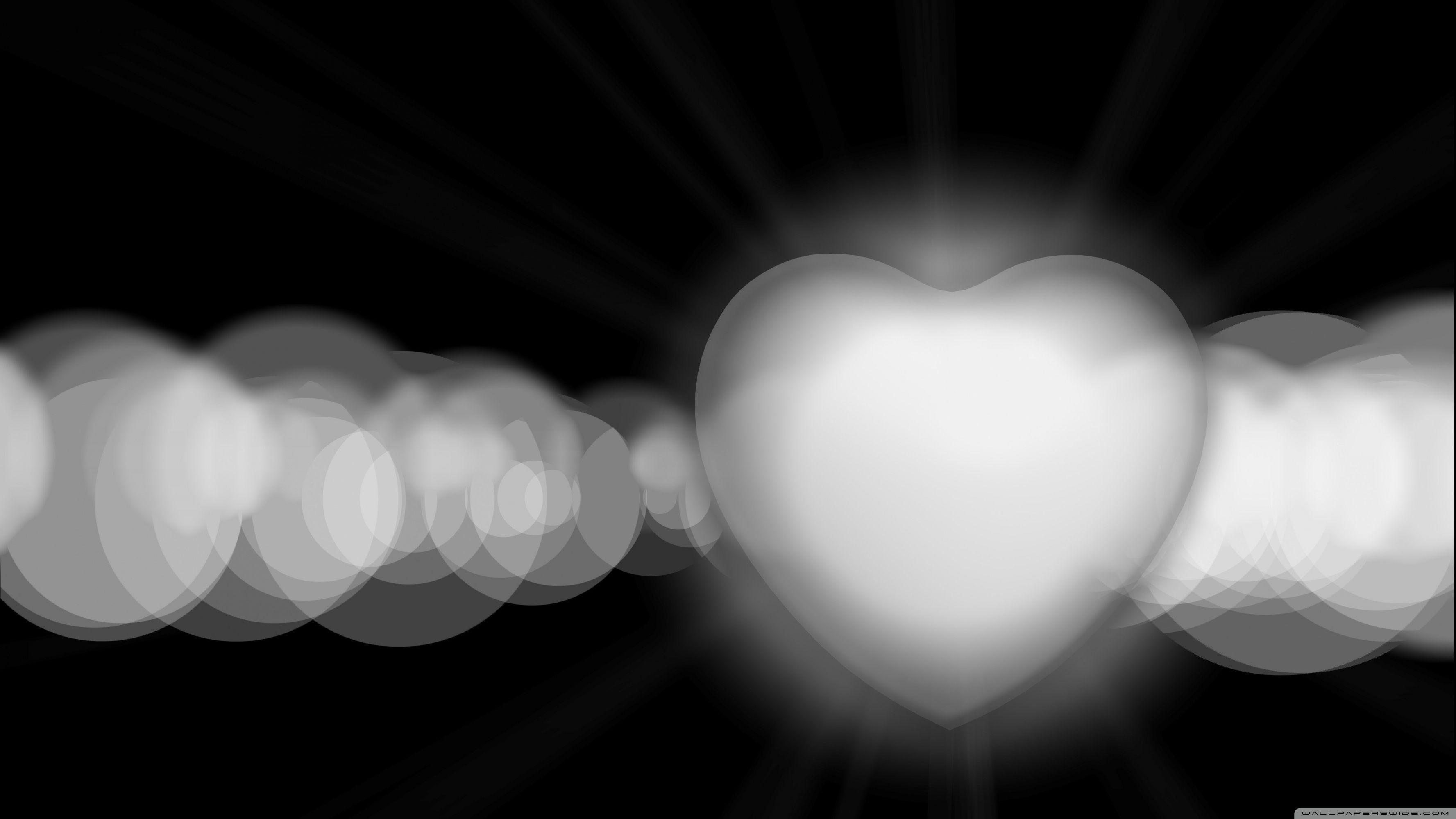 Black and White Heart Wallpapers - Top Free Black and White Heart