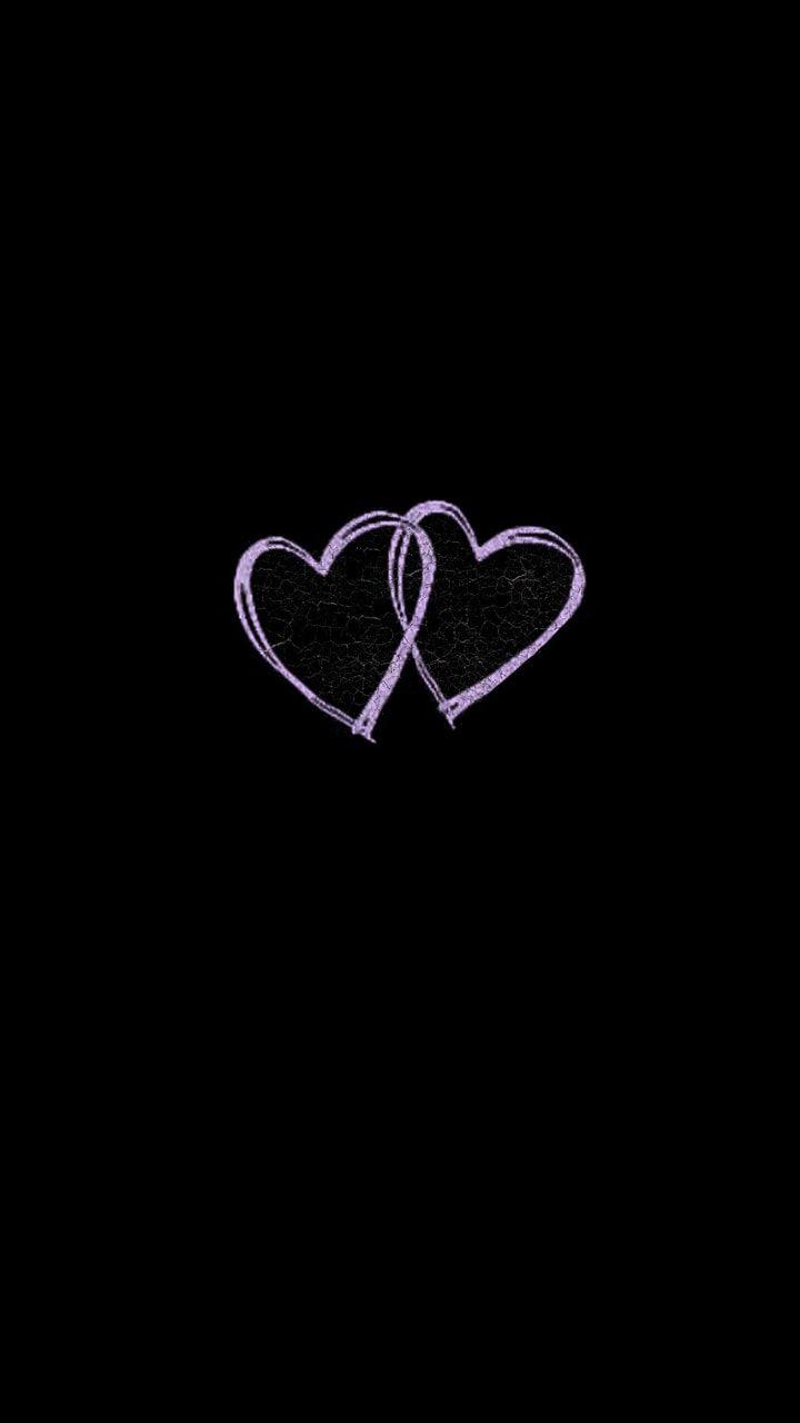 Black and White Heart Wallpapers - Top Free Black and White Heart ...
