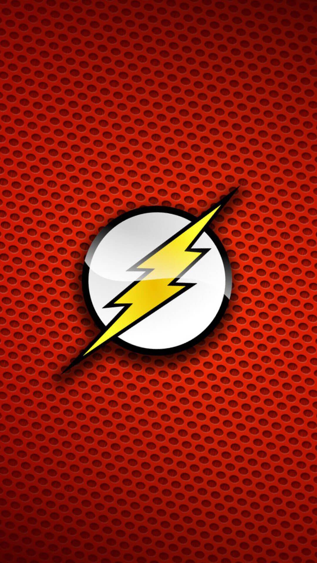 1080x1920 Free download The Flash Logo iPhone 6 Wallpaper HD Wallpaper
