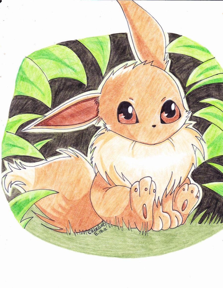 900x1165 Cute Eevee By Yami The Orca