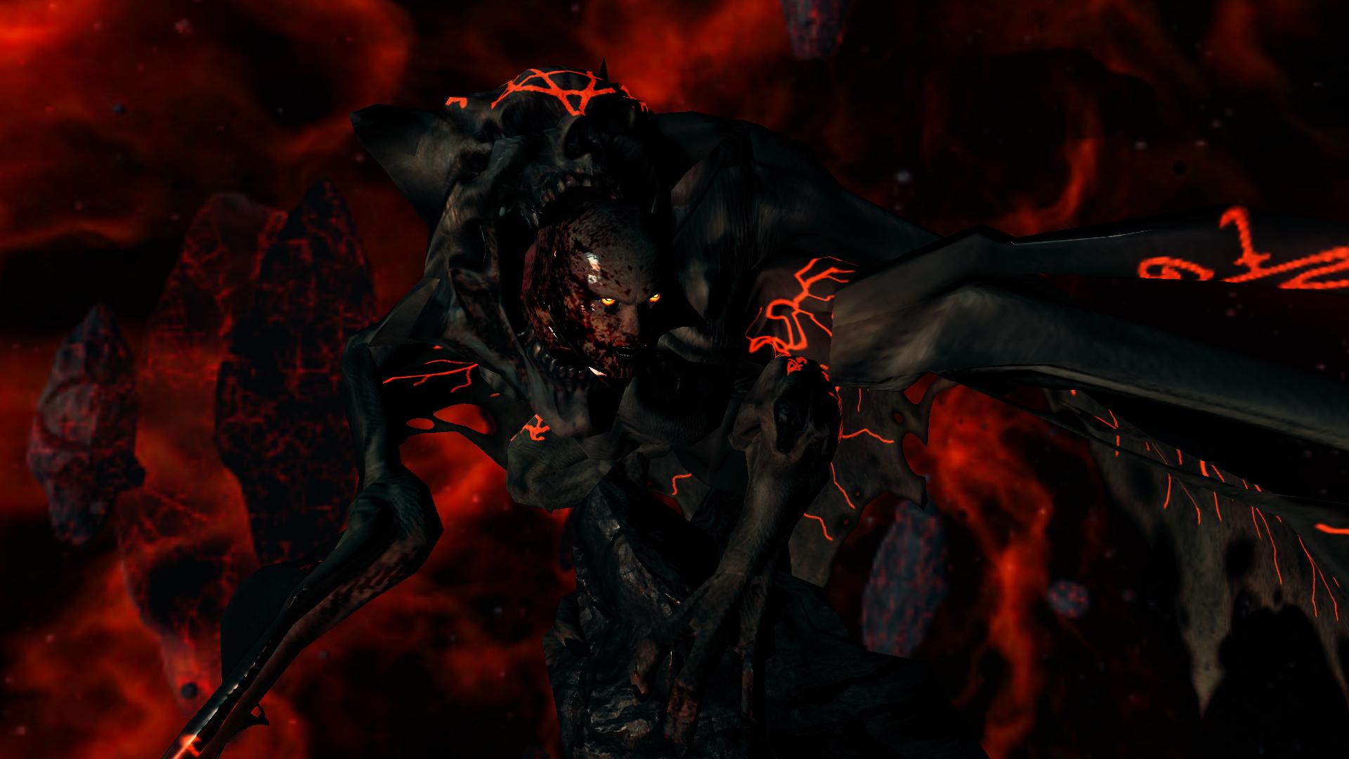 1920x1080 Doom 3 Hell Knight Wallpaper