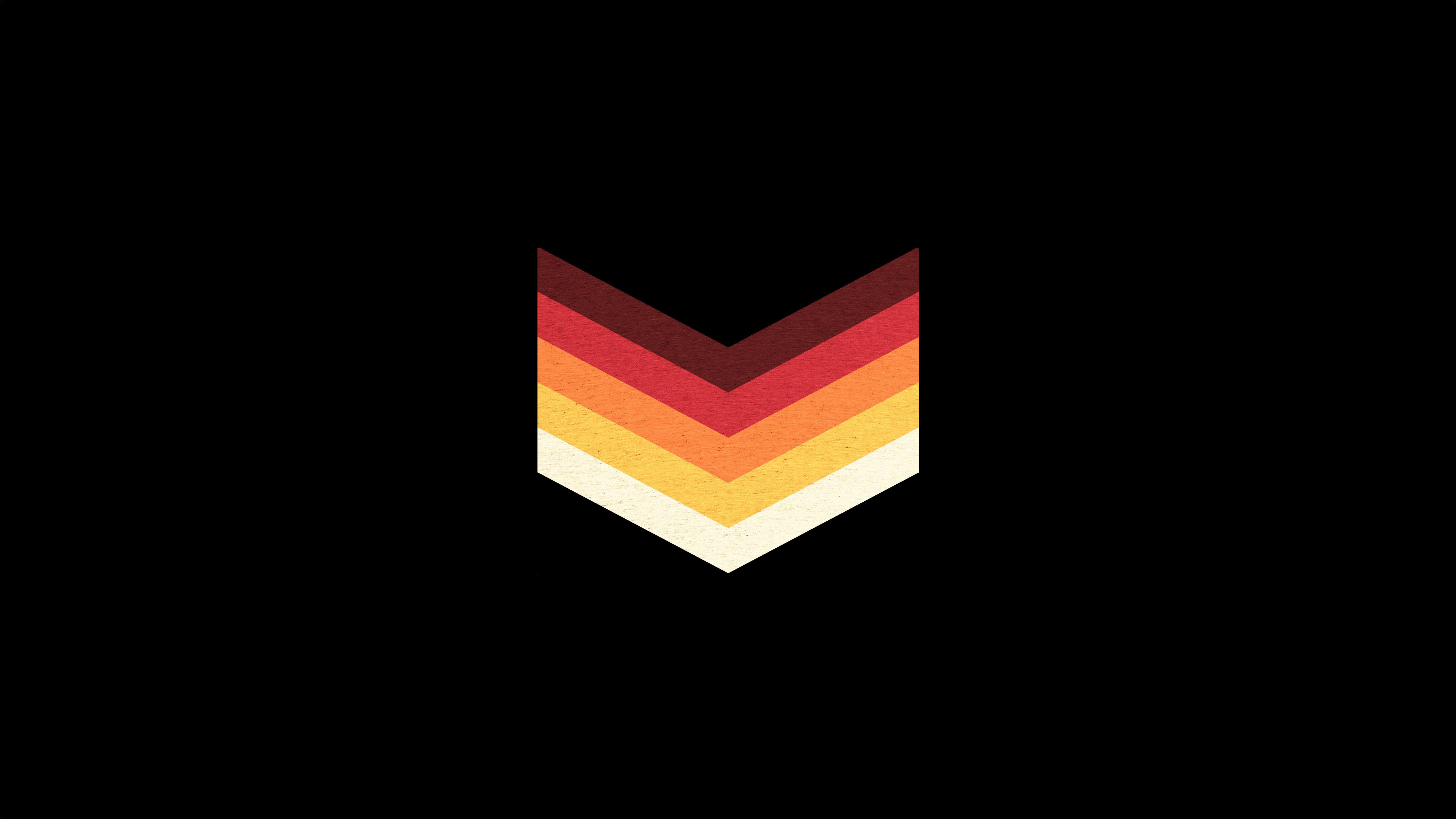 5120x2880 MKBHD Chevron Black Stock 5k, HD Abstract, 4k Wallpaper, Image