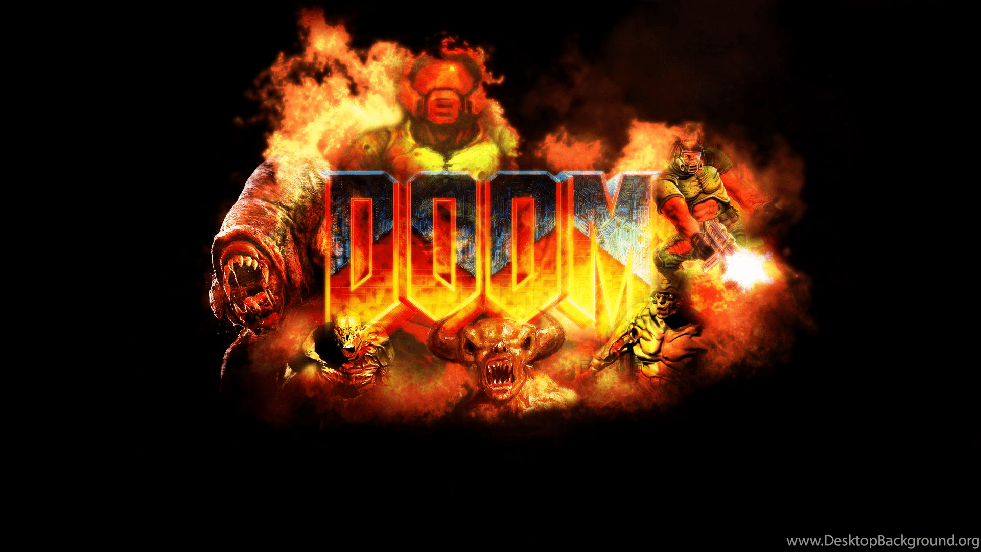 1920x1080 Doom Game PC Wallpaper Desktop Background