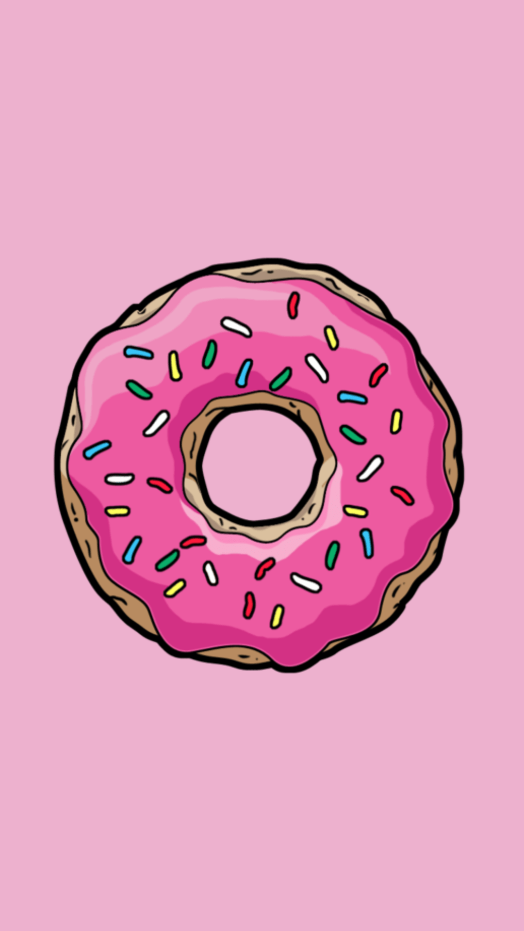 Simpsons Donut iPhone Wallpapers - Top Free Simpsons Donut iPhone ...