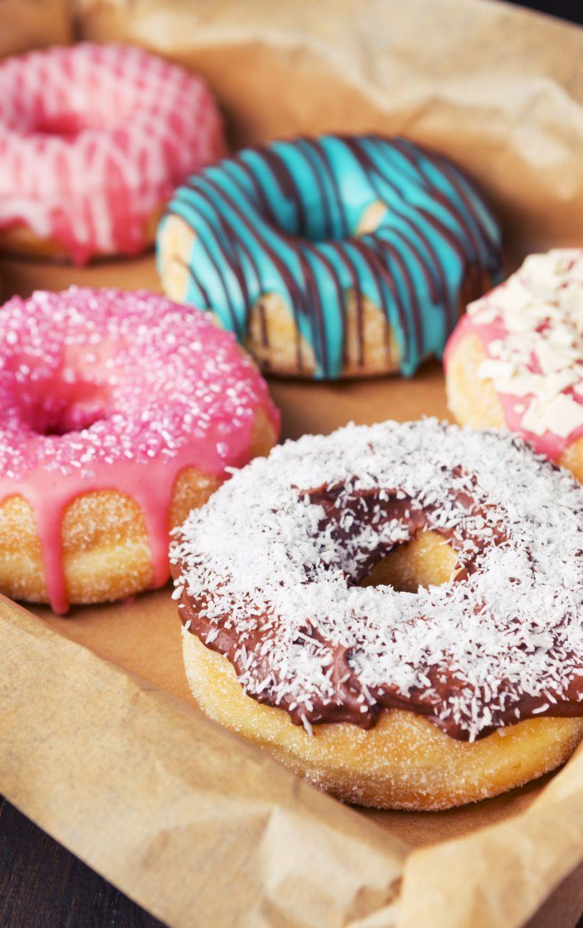 840x1336 Download 840x1336 wallpaper doughnut, sweets, food, iphone 5