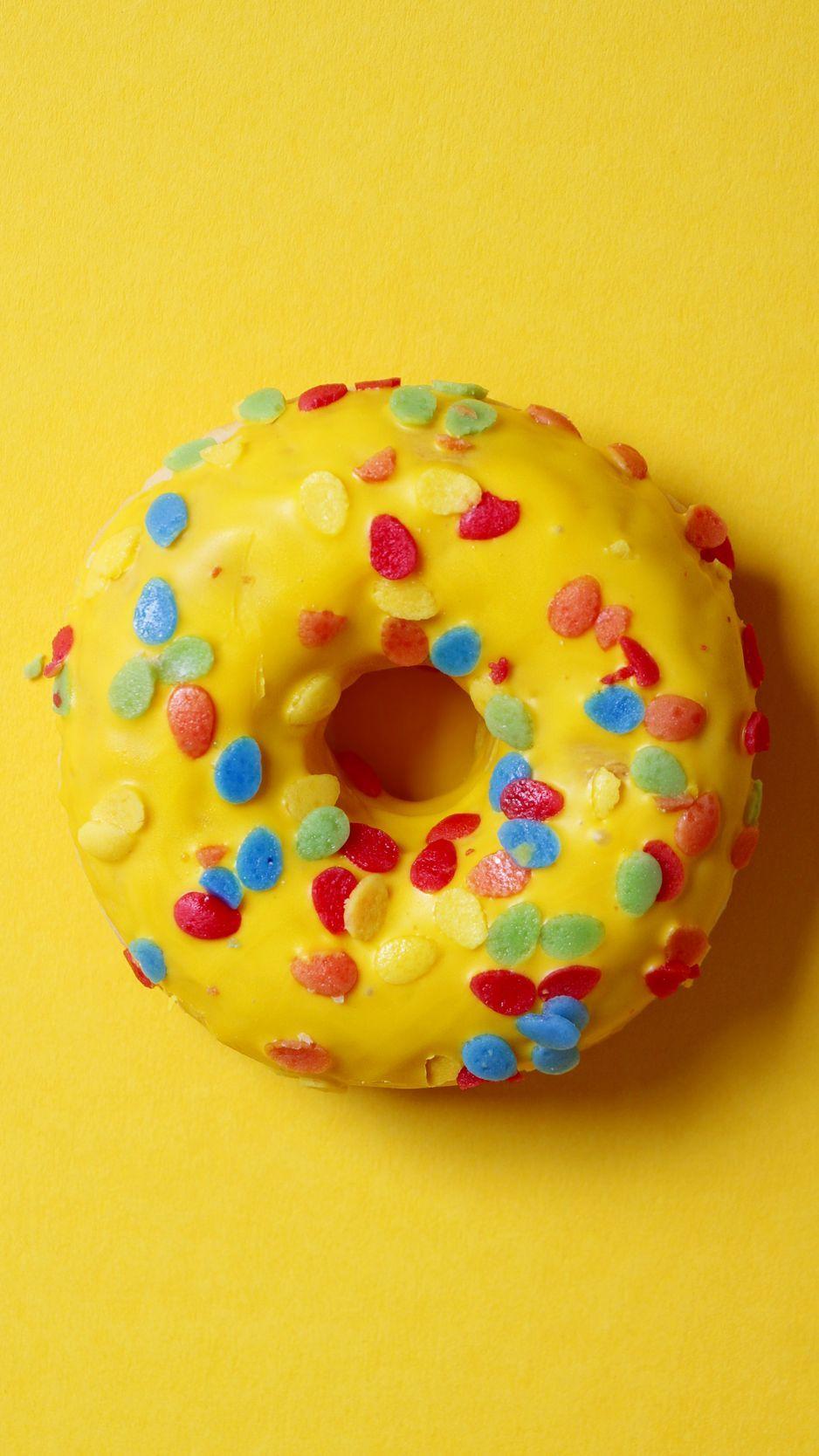 938x1668 Download wallpaper 938x1668 donut, pastry, glaze, dessert, sweet