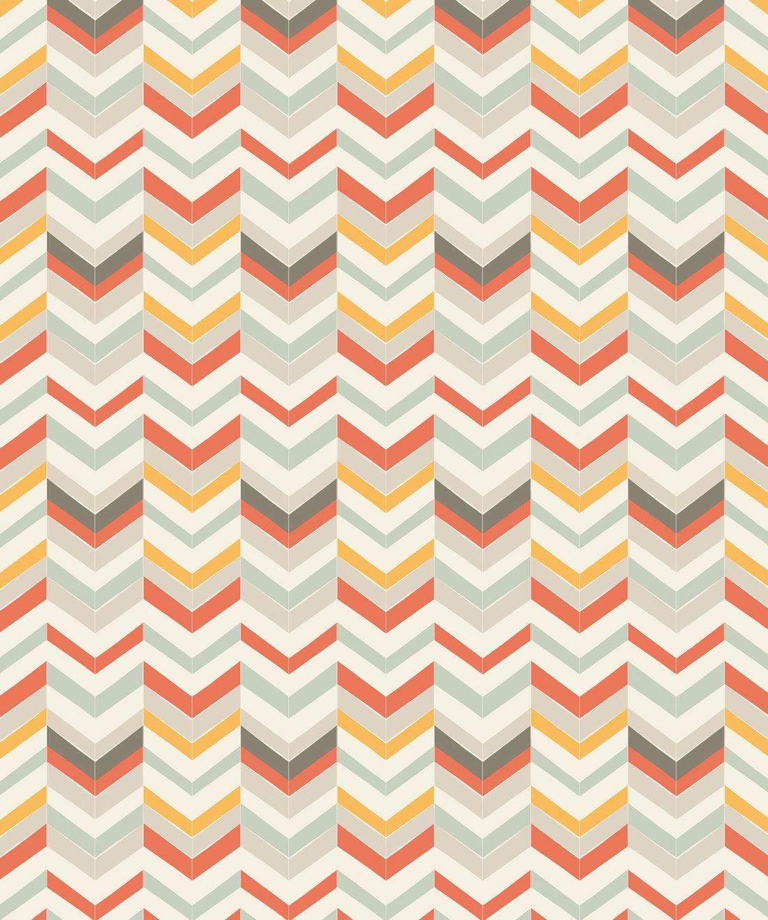 1100x1318 Chevron Wallpaper • Zig Zag, Ikat & Herringbone