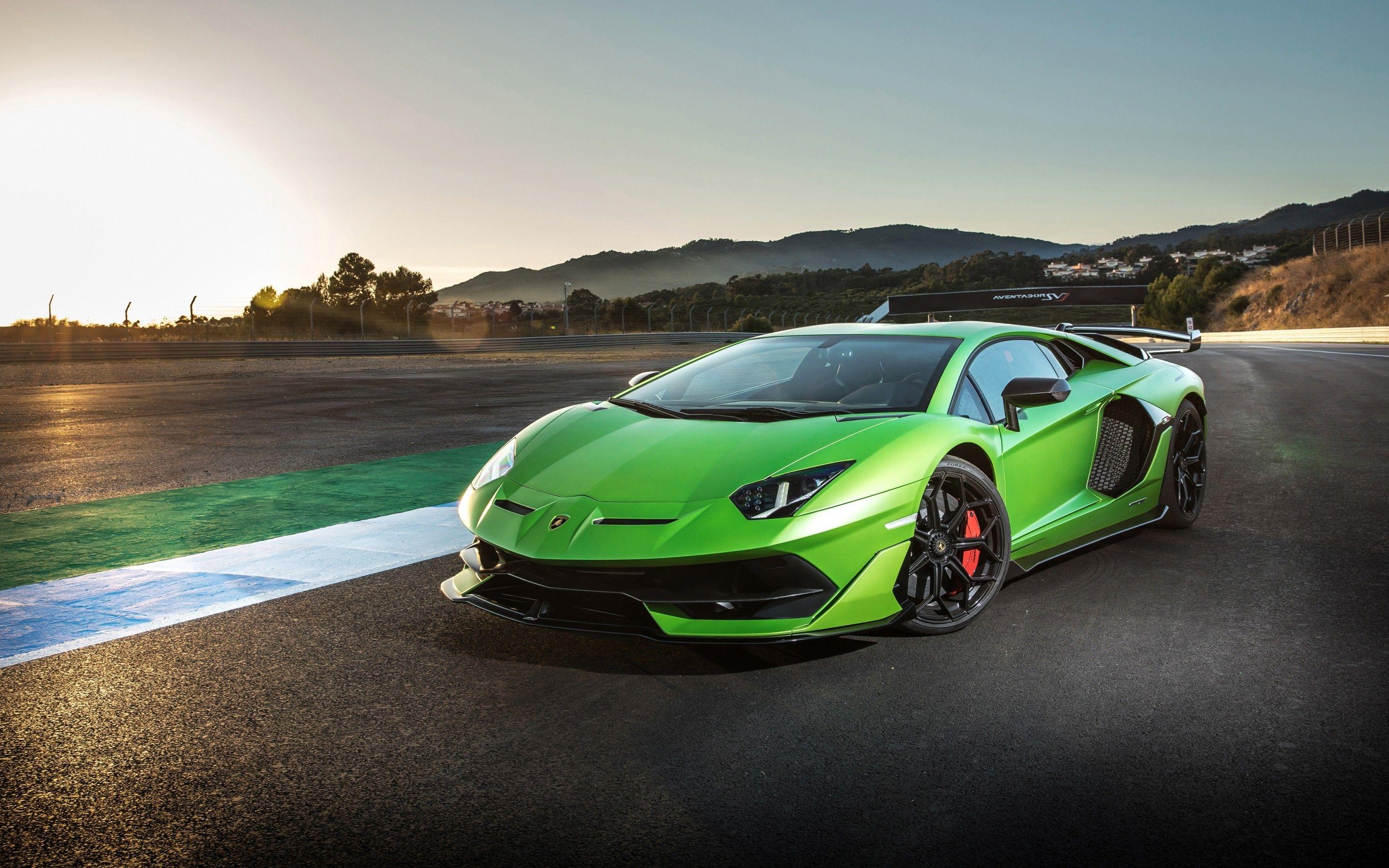 Green Lamborghini Aventador Wallpapers - Top Free Green Lamborghini  Aventador Backgrounds - WallpaperAccess