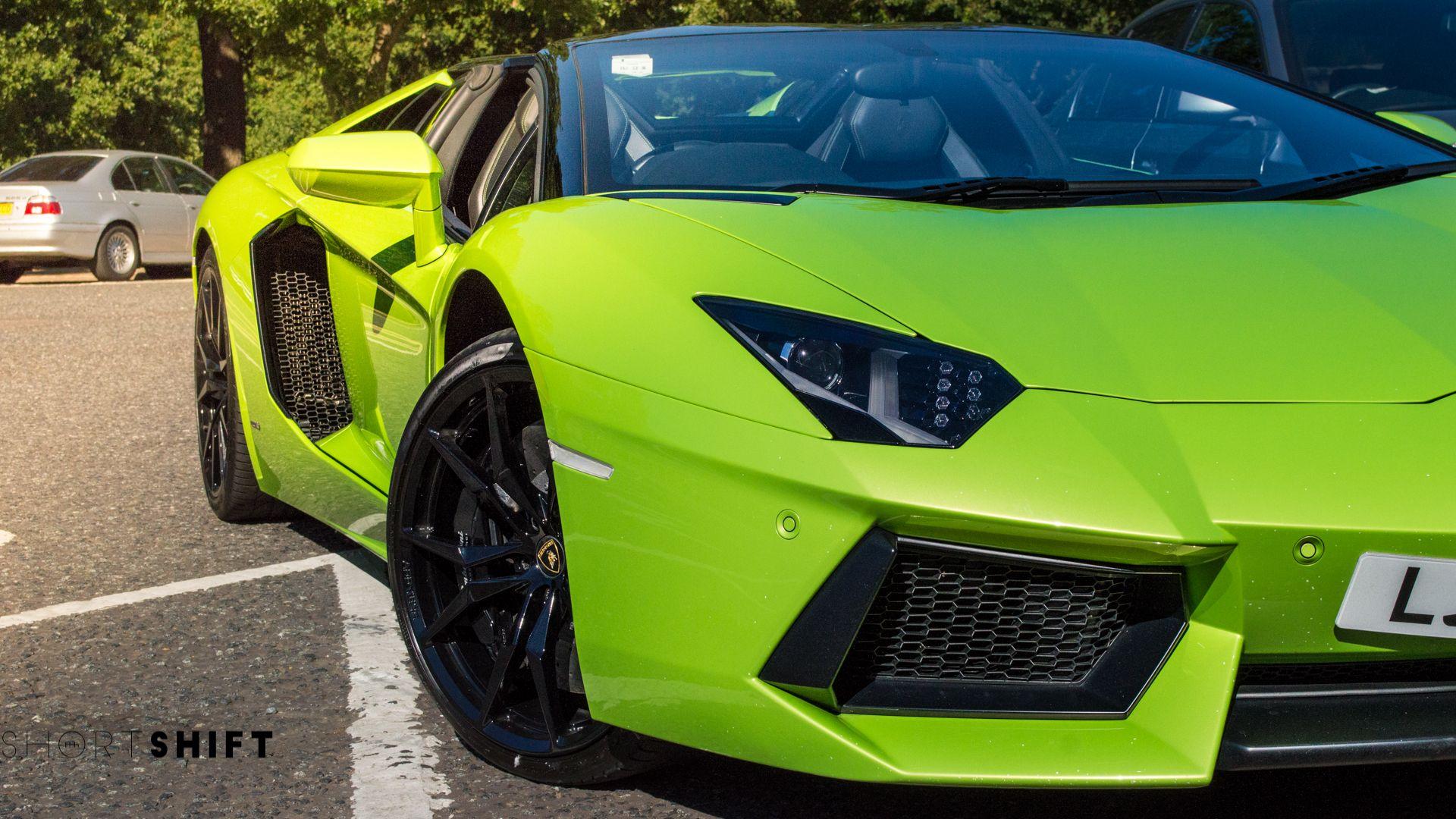 Lamborghini Aventador 4Рє Green