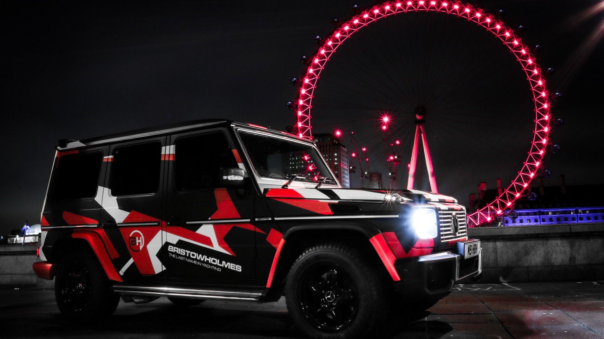 1920x1080 Custom Mercedes G Wagon London Eye Laptop Full HD 1080P