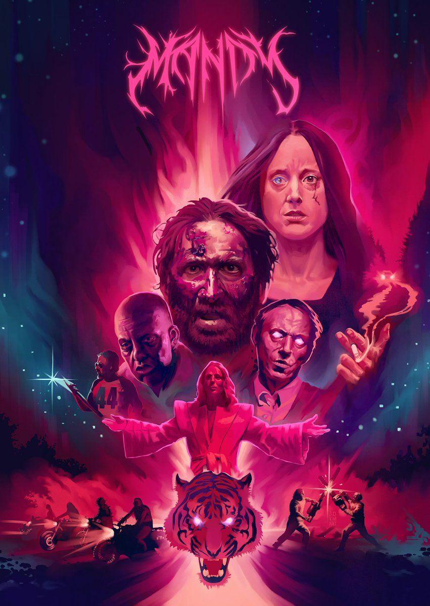 851x1200 mandy poster art, 80s posters, Horror icons