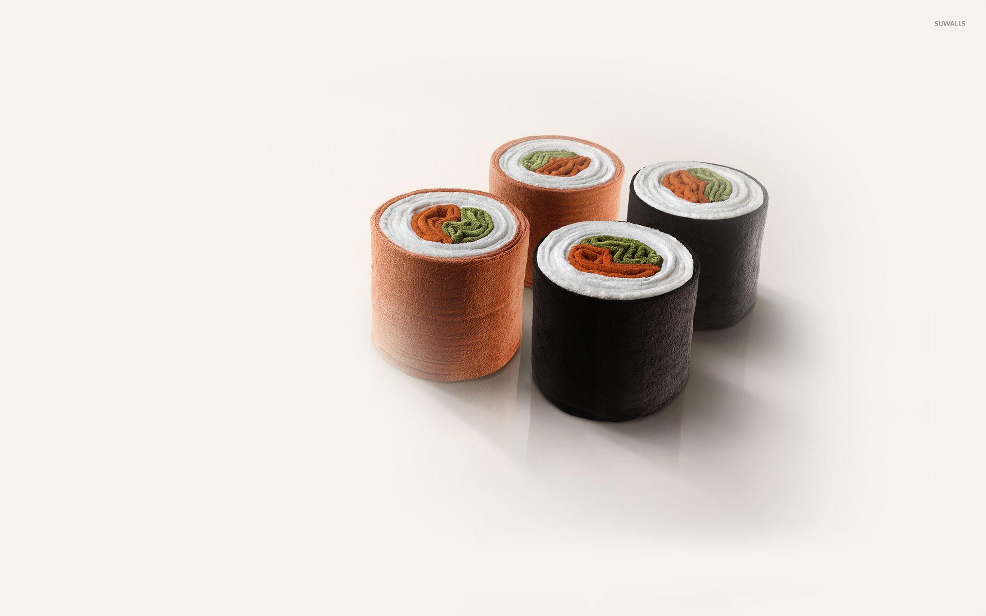 1920x1200 Towel sushi wallpaper wallpaper