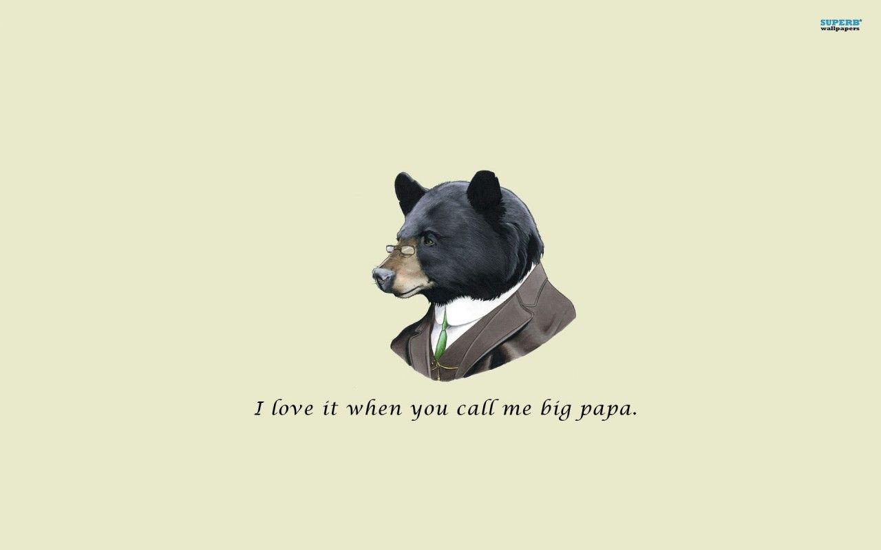 1280x800 Call Me Big Poppa, Hipster, Love, Funny, High Wallpaper It