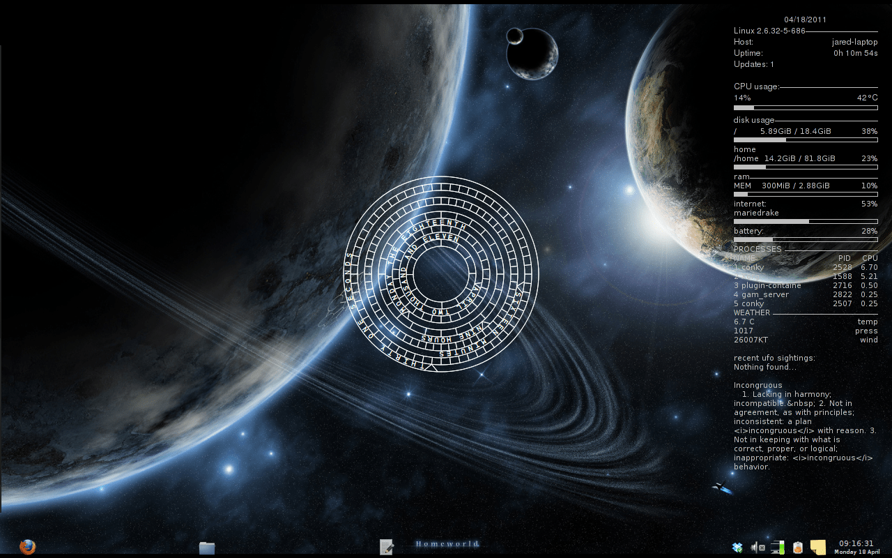 1280x800 Nerd Wallpaper for Desktop