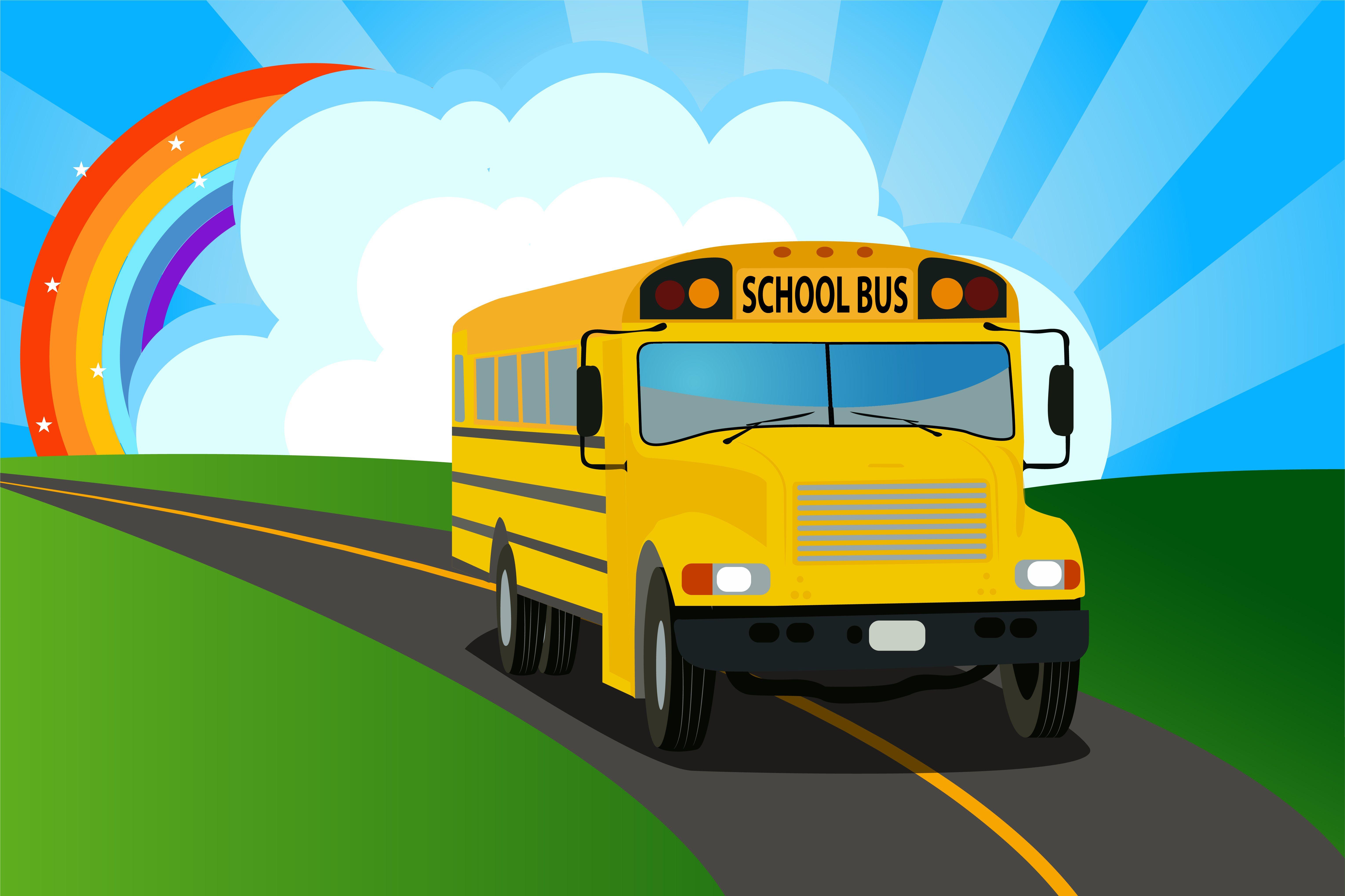 School Bus Wallpapers - Top Free School Bus Backgrounds - WallpaperAccess